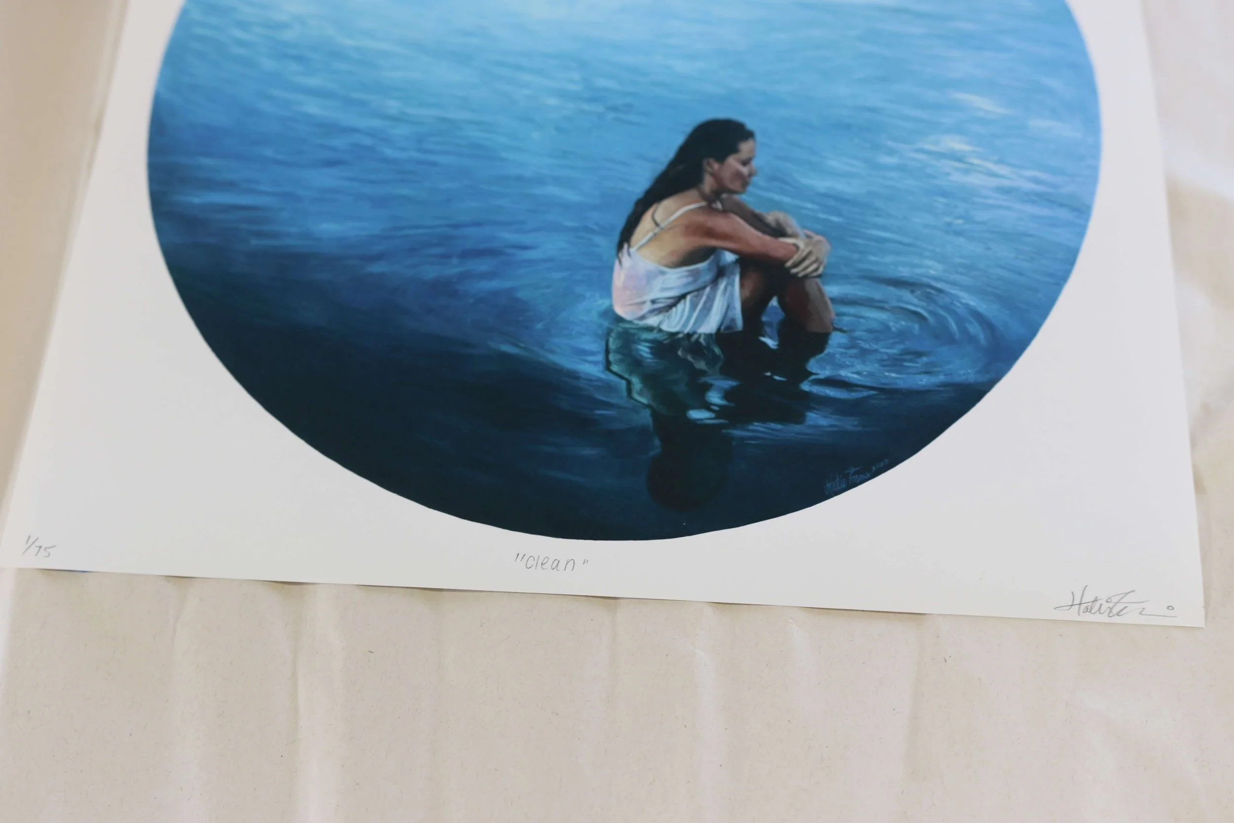 "clean" fine art print — Halie Torris