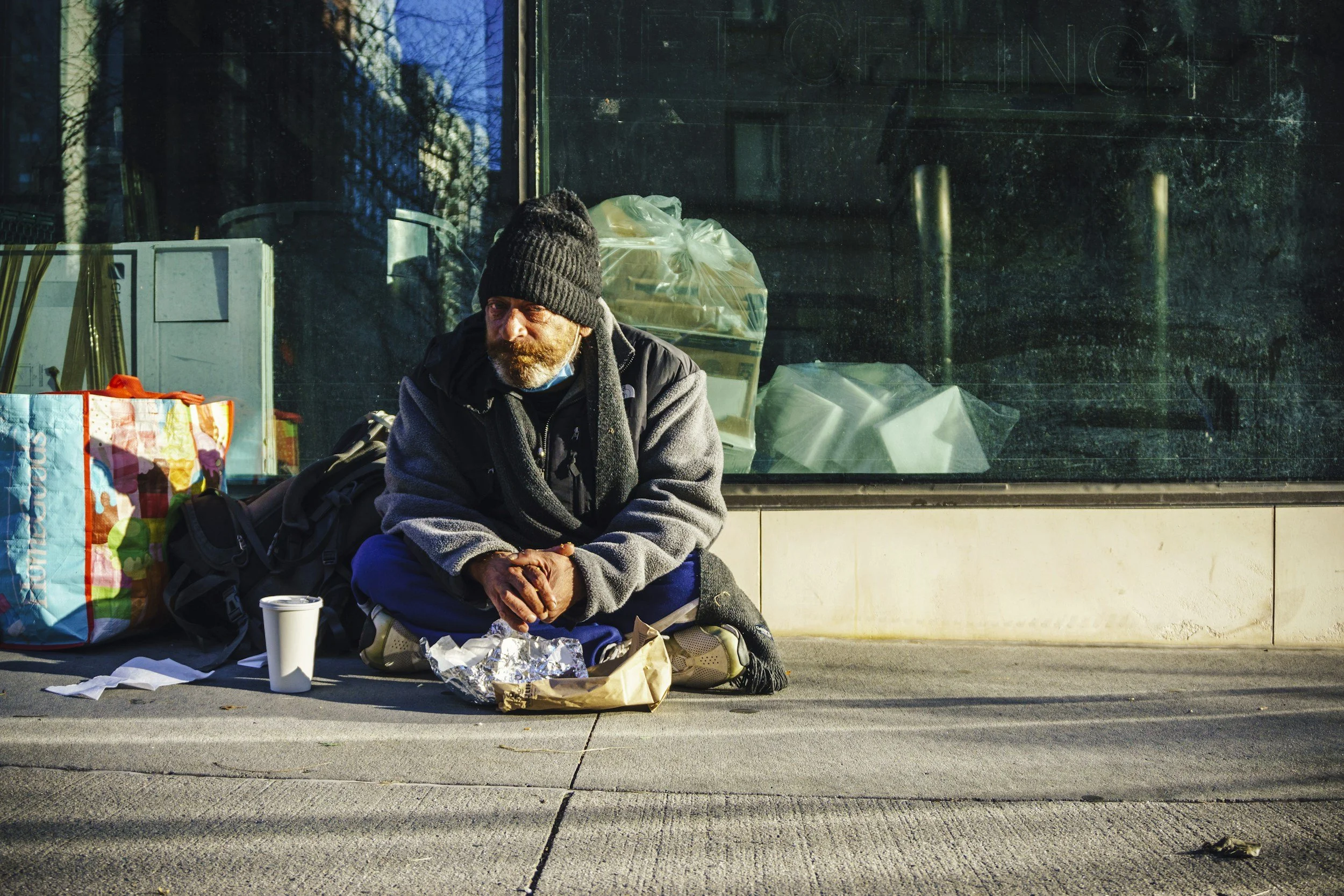 Should I give money to someone sleeping rough?