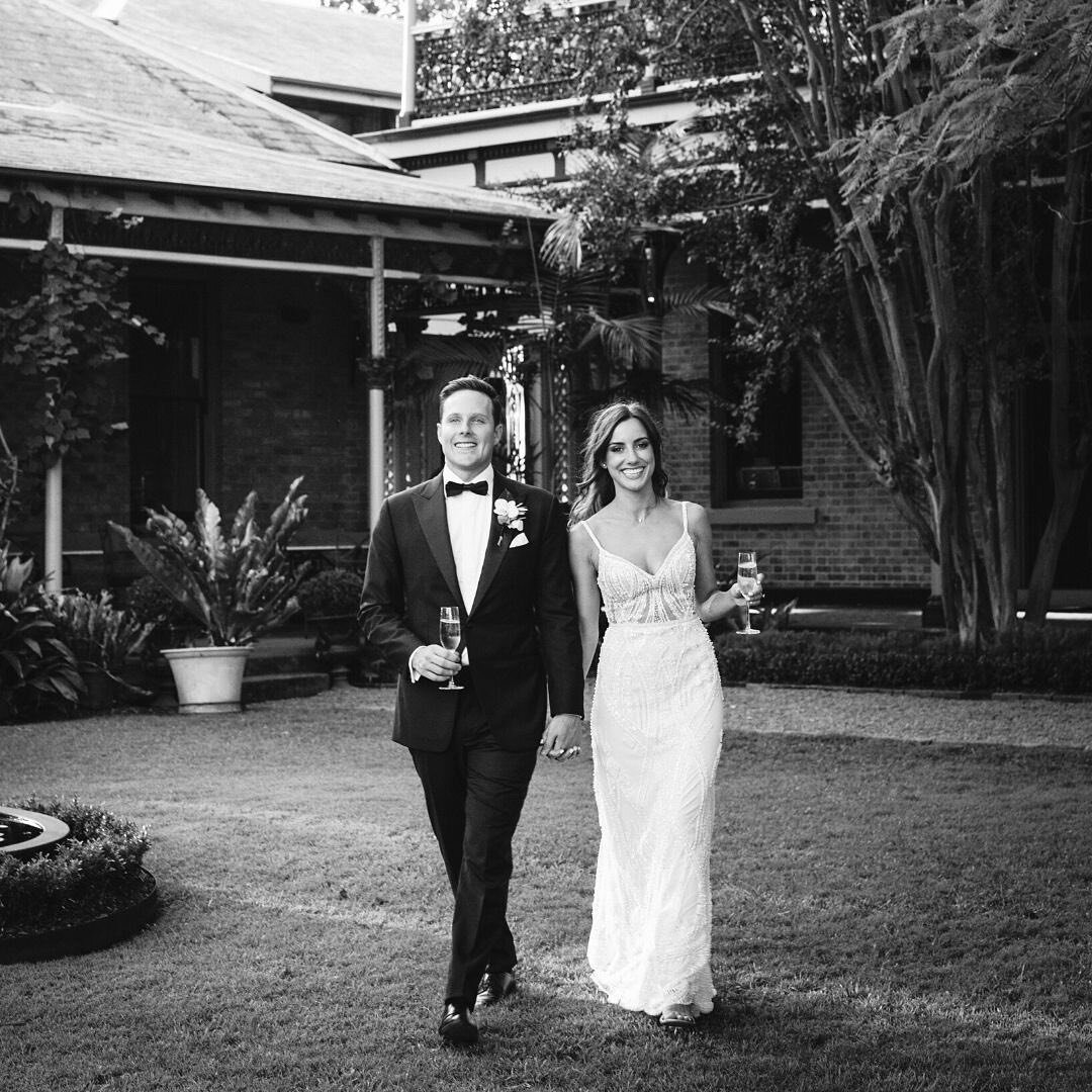 Time for champagne for these two lovers , as we strolled around the incredible gardens at @anambahhouse after their ceremony 

Peta &amp; Charlie ❤️ Featured in Vogue Brides

#newlyweds
#weddingday
#mintphotography
#nswweddings
#weddingstyle
#voguebr