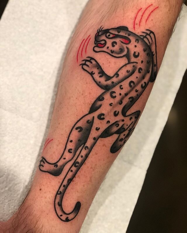 Snow leopard for James&rsquo; forearm. Cheers man!