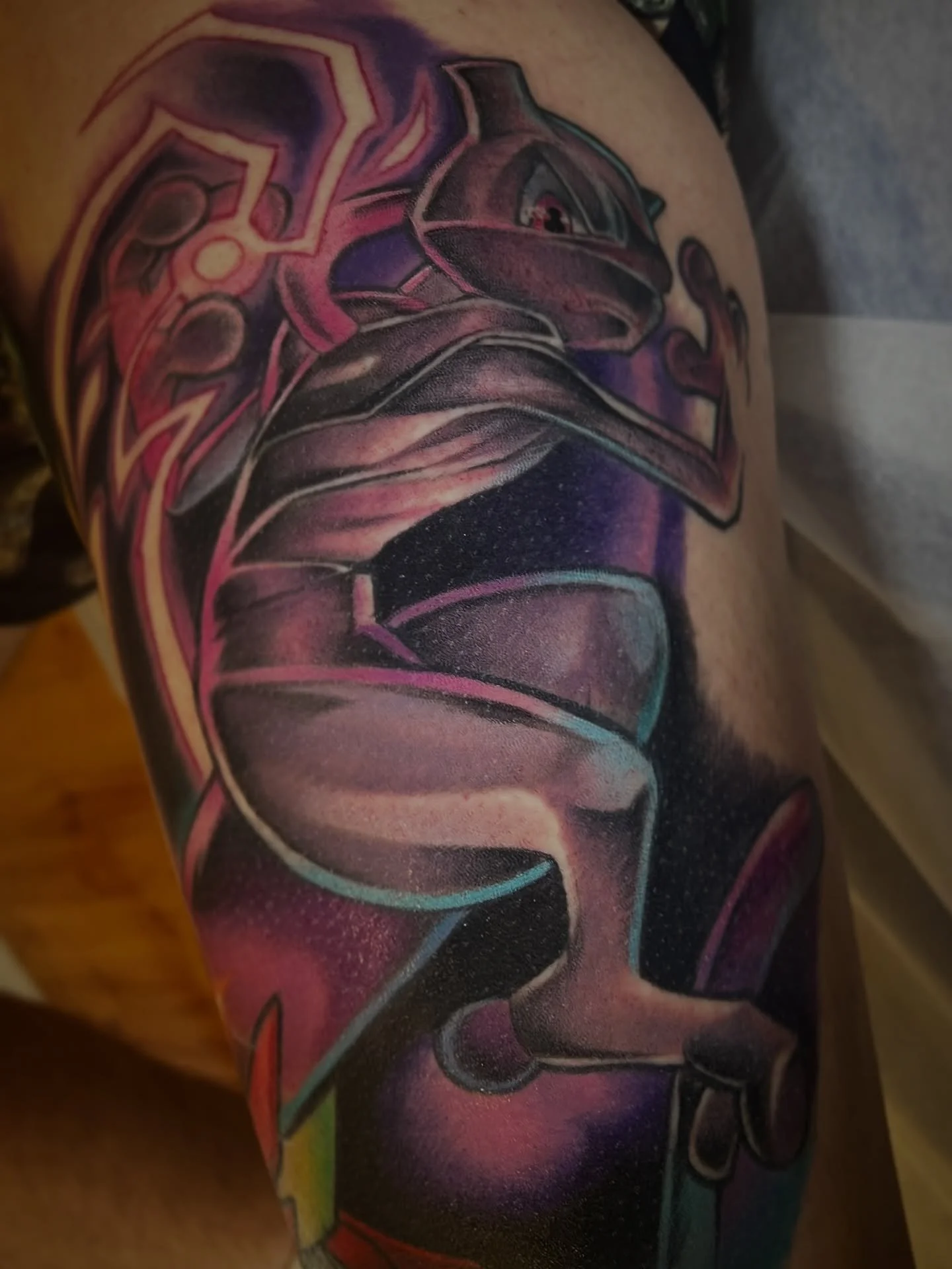 Books Open Nov-Feb
Link in bio to enquire or 
Https://www.jackdouglas.com.au/contact
Mewtwo for Jarahd. Thanks heaps man!
@neumatattoomachines 
@korpus 
#mewtwo #pokemontattoo