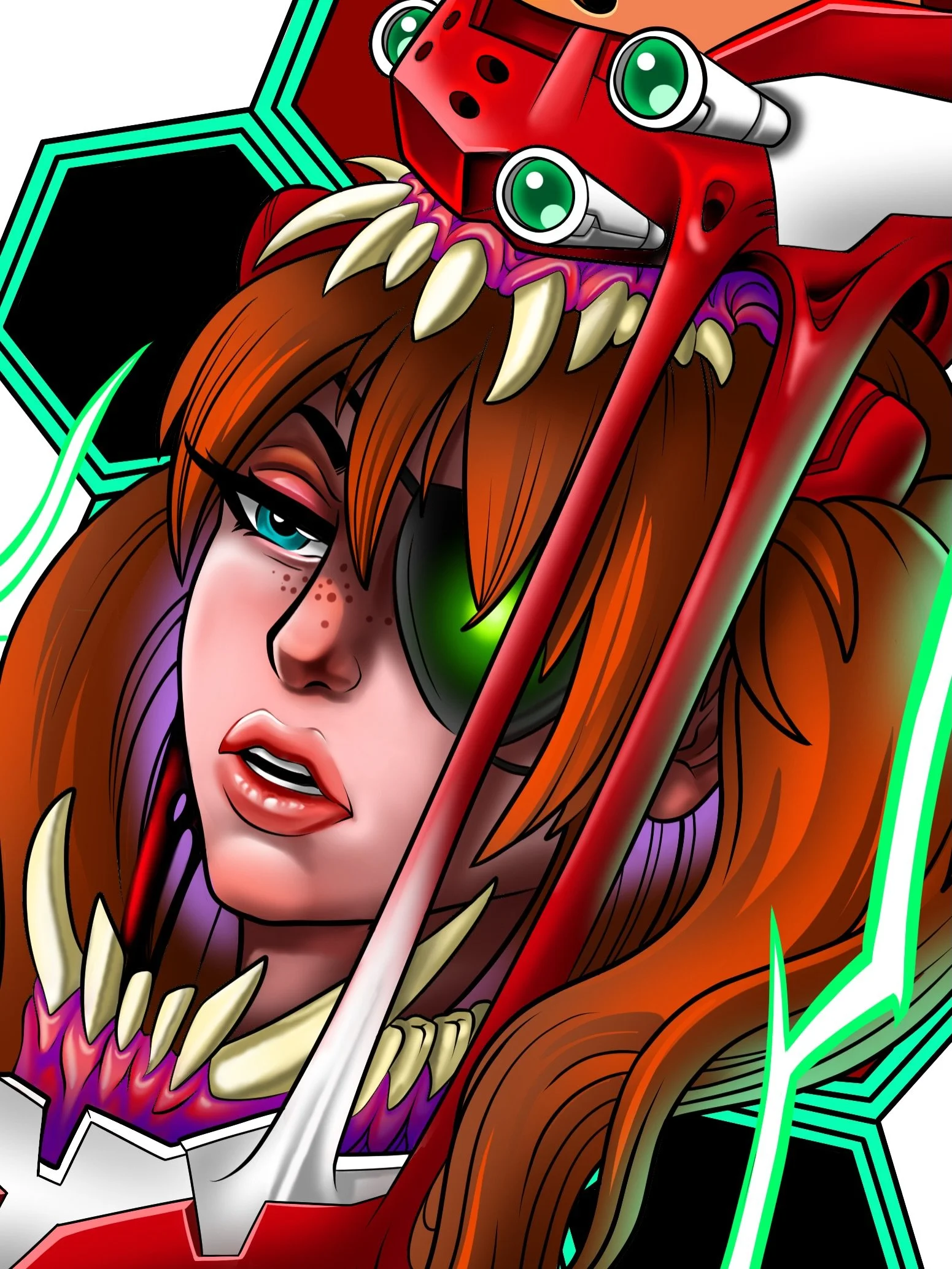 Recently drew up this 1/1 Asuka + Released Unit-02 design and would love to tattoo it. Scroll through for some suggested placement ideas &rarr;

Ideal sizing is around 30 x 15cm up to 70 x 35cm, and preferably in colour.

Always open to doing black a