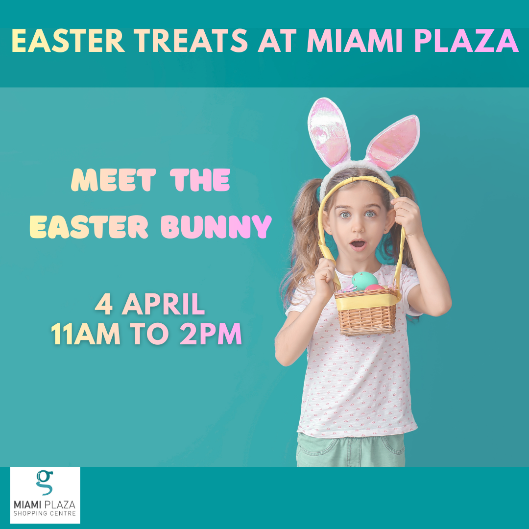 Meet the Easter Bunny at Miami Plaza