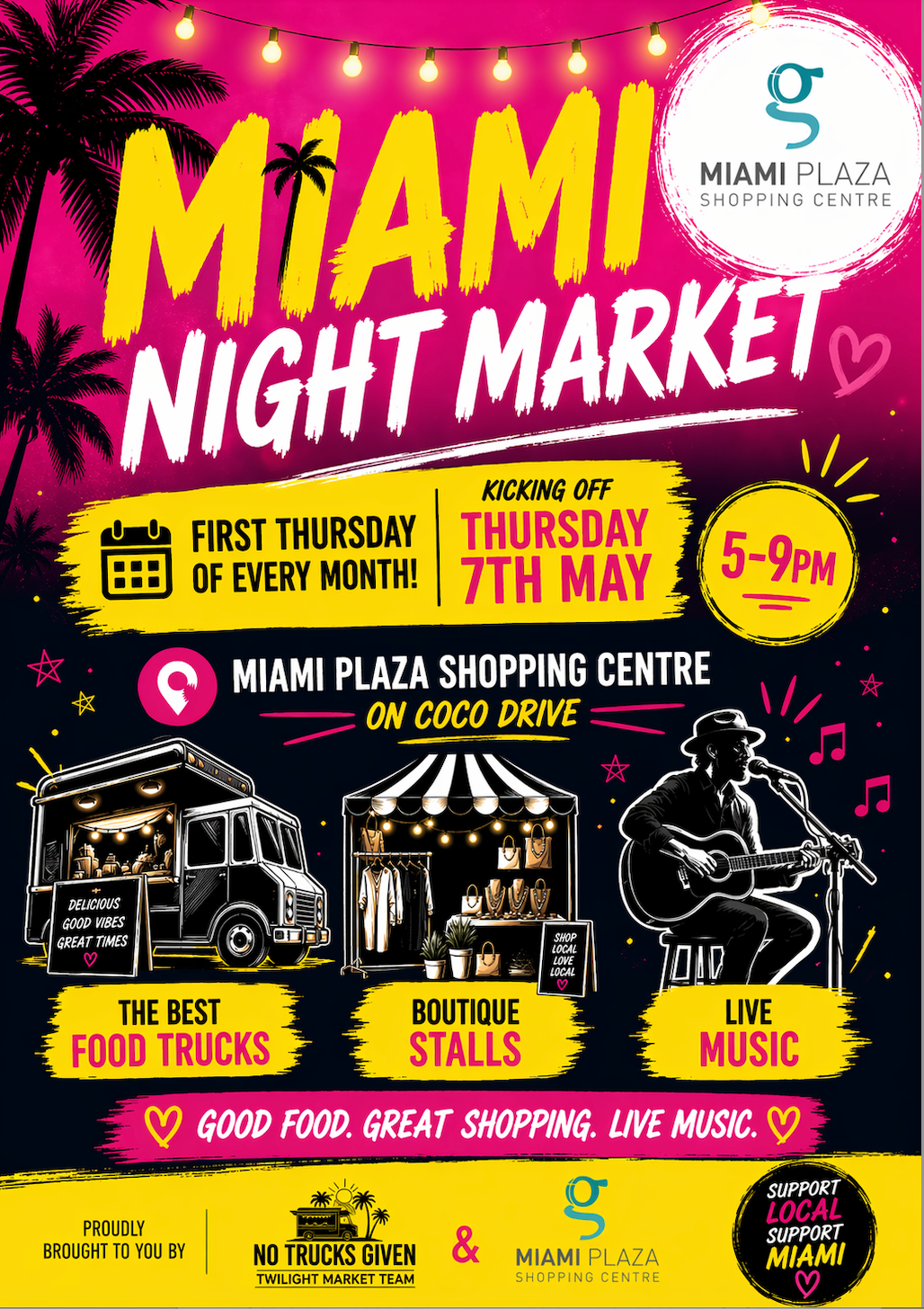 Night Markets at Miami Plaza - First Thursday of the month