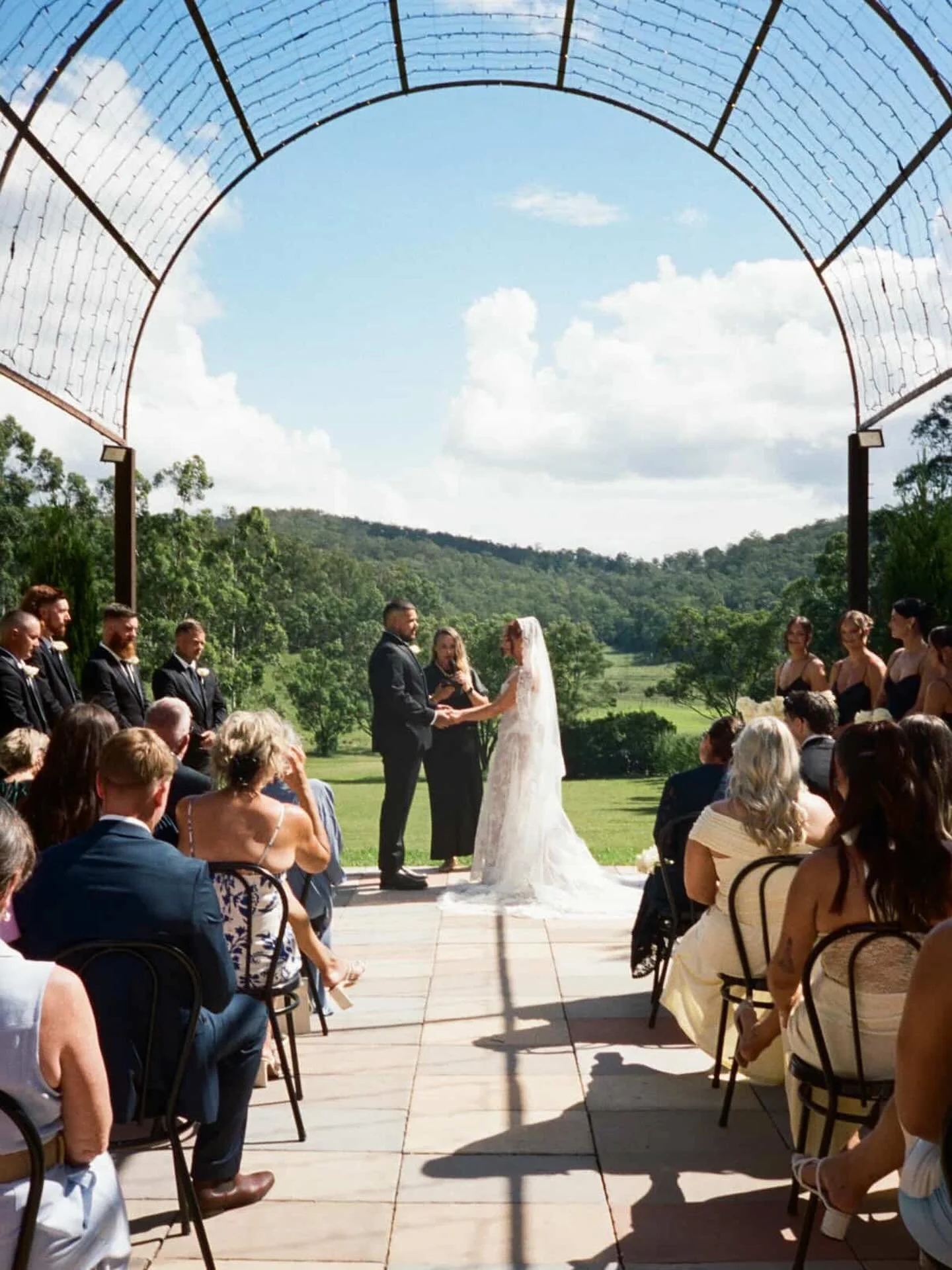 What a bloody backdrop