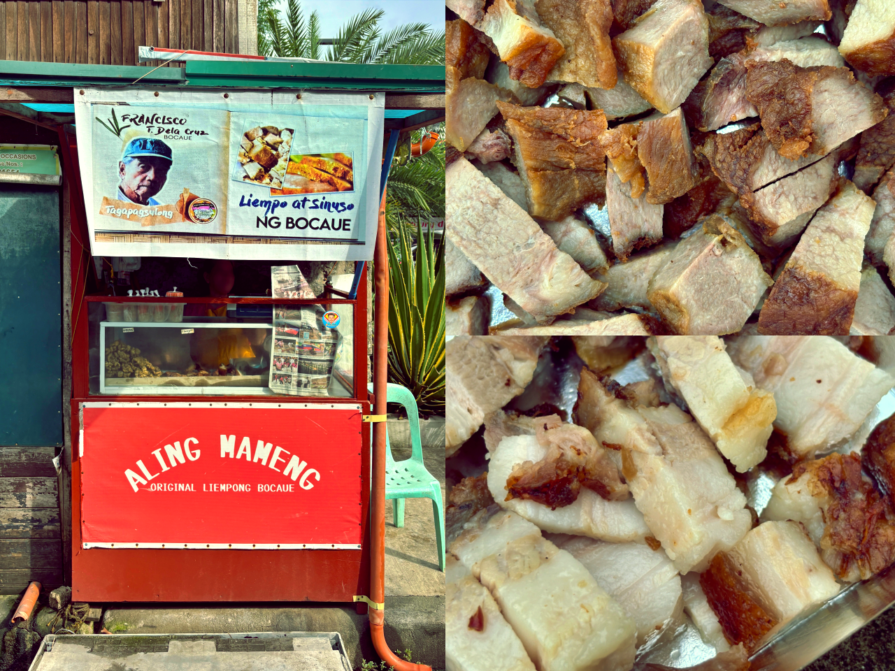 Aling Mameng Original Liempong Bocaue: This Roadside Stall in Bocaue (Bulacan) Sells “Sinuso” or Deep-Fried Pig Mammary Glands