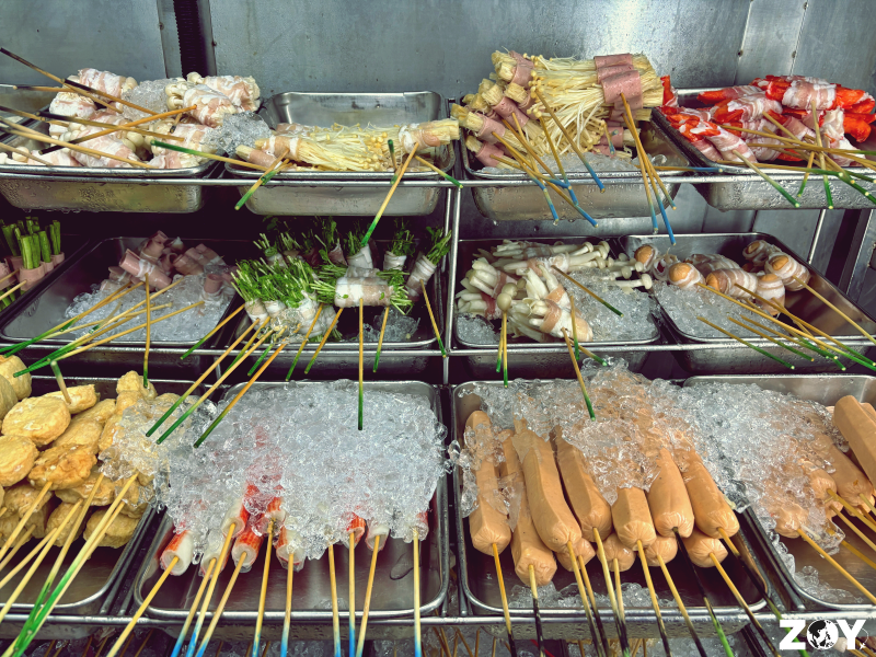 Meat-Wrapped Veggies and Processed Food