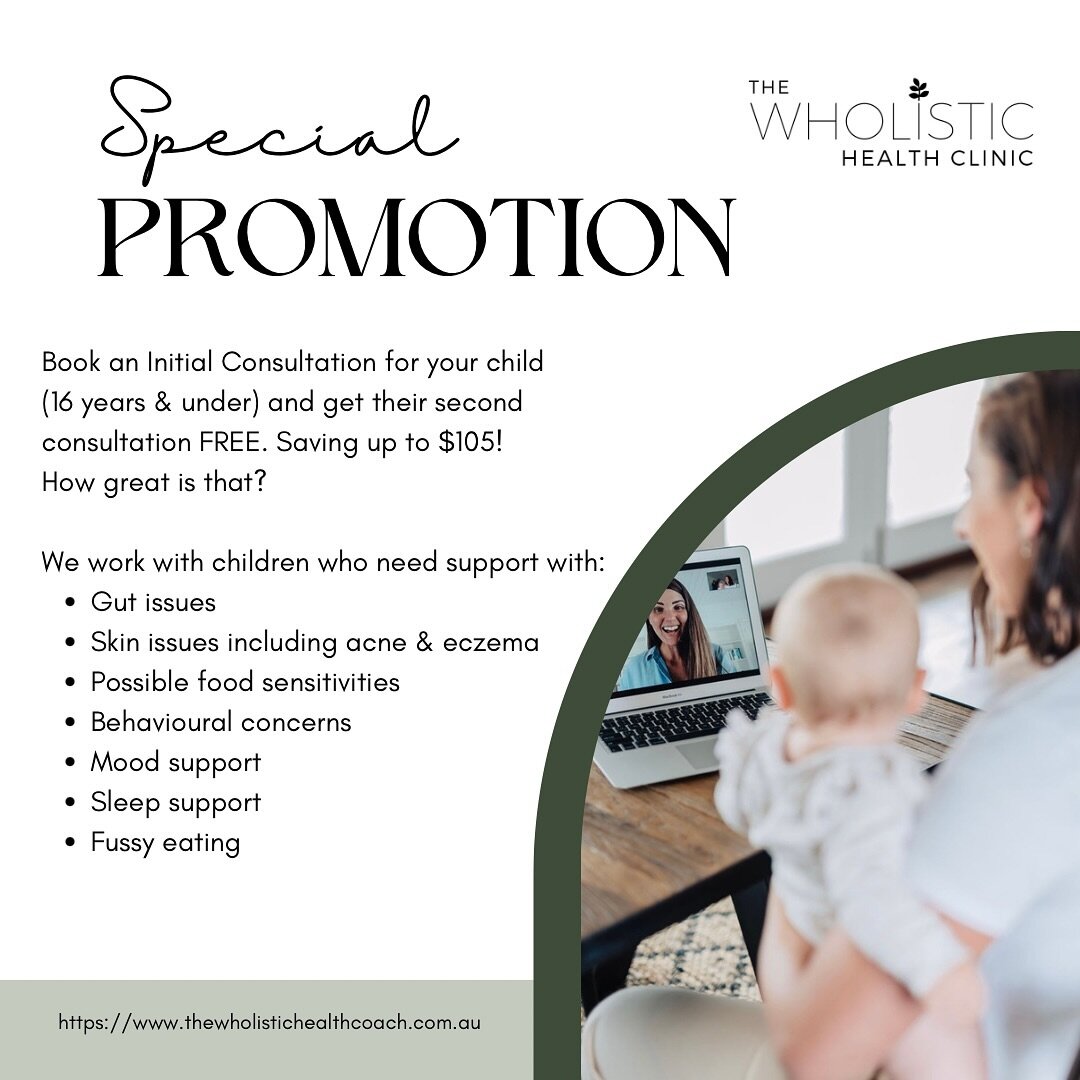 Special Promotion on Paediatric Consultations! 

Book an Initial Consultation for your child (16 years &amp; under) and get their second consultation FREE. Saving up to $105!

How great is that?

We work with children who need support with:

&bull; G