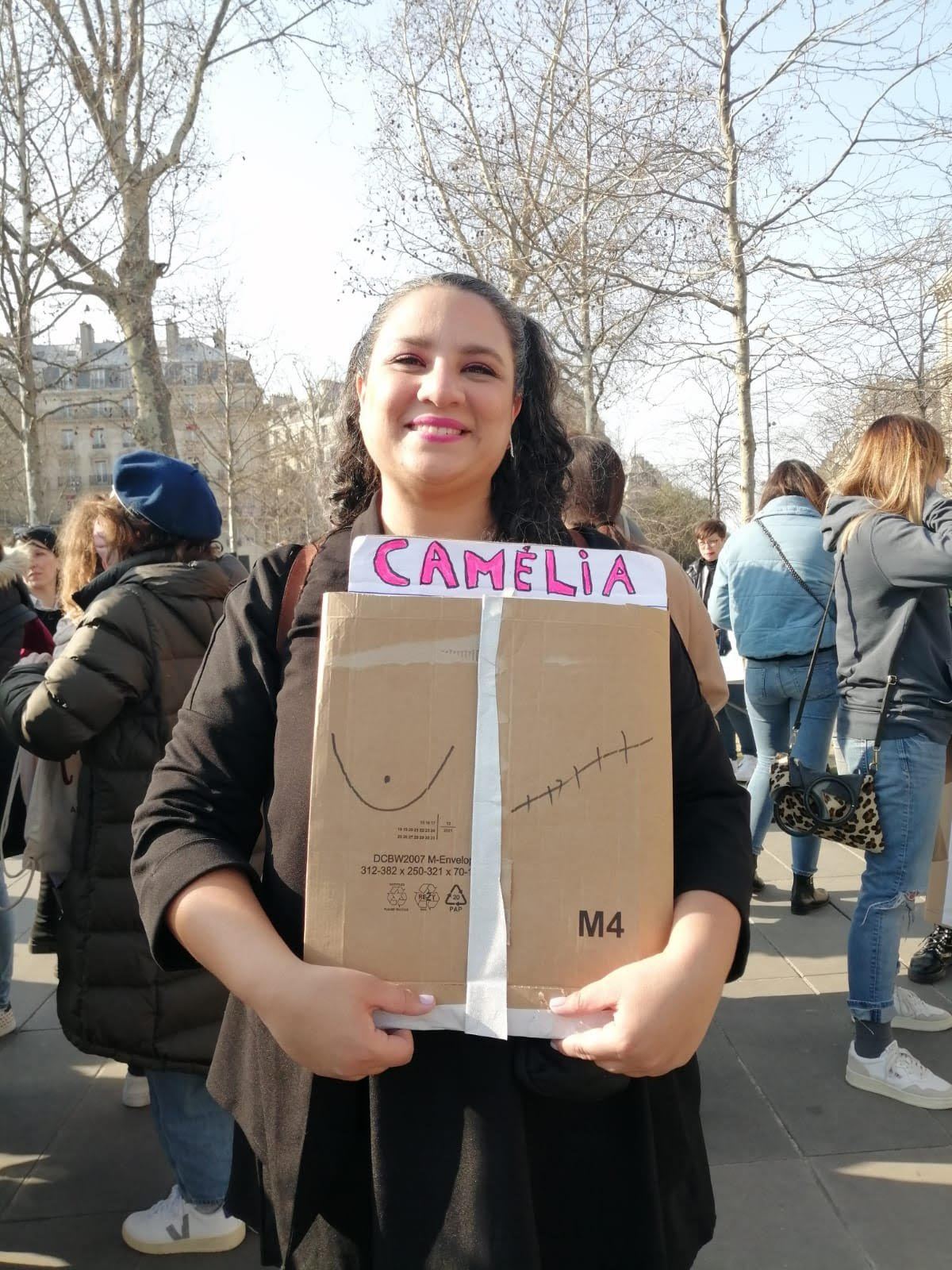 Résilience, optimisme et body positive sont les trois piliers de Camélia 
