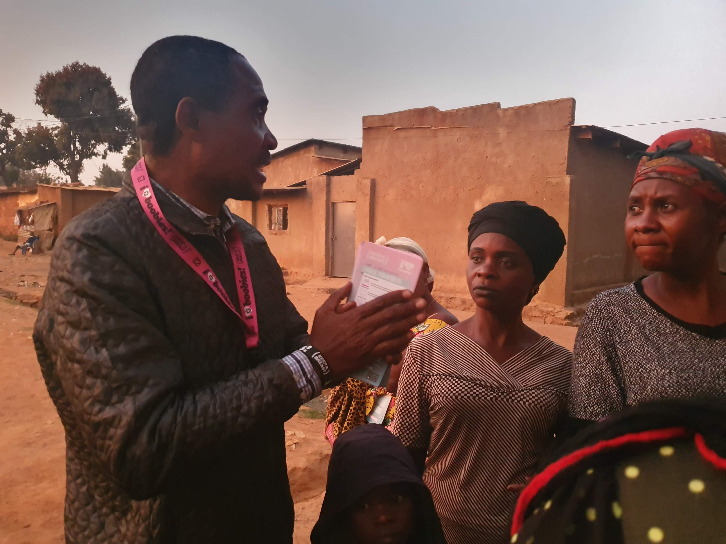 Cap sur l'Afrique avec Samuel notre représentant keep A Breast 