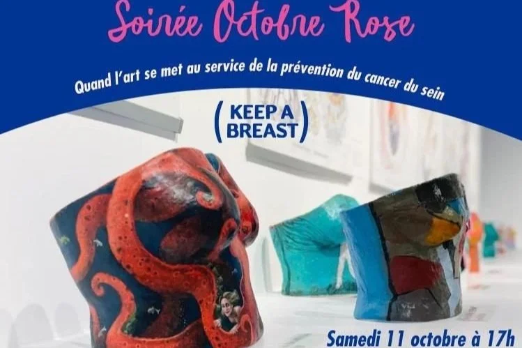 Soirée Octobre Rose - Quand l'art se met au service de la prévention du cancer du sein
