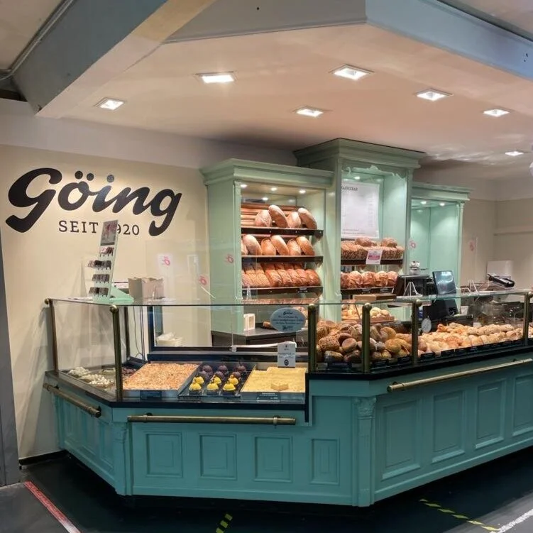 Markthalle - unser Stand erstrahlt in neuem Glanz — Göing