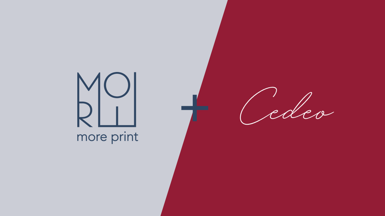 More Print väljer Cedeo