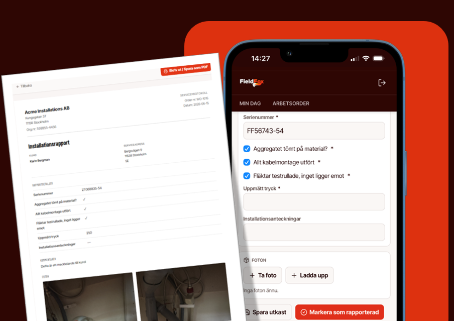checklistor och protokoll