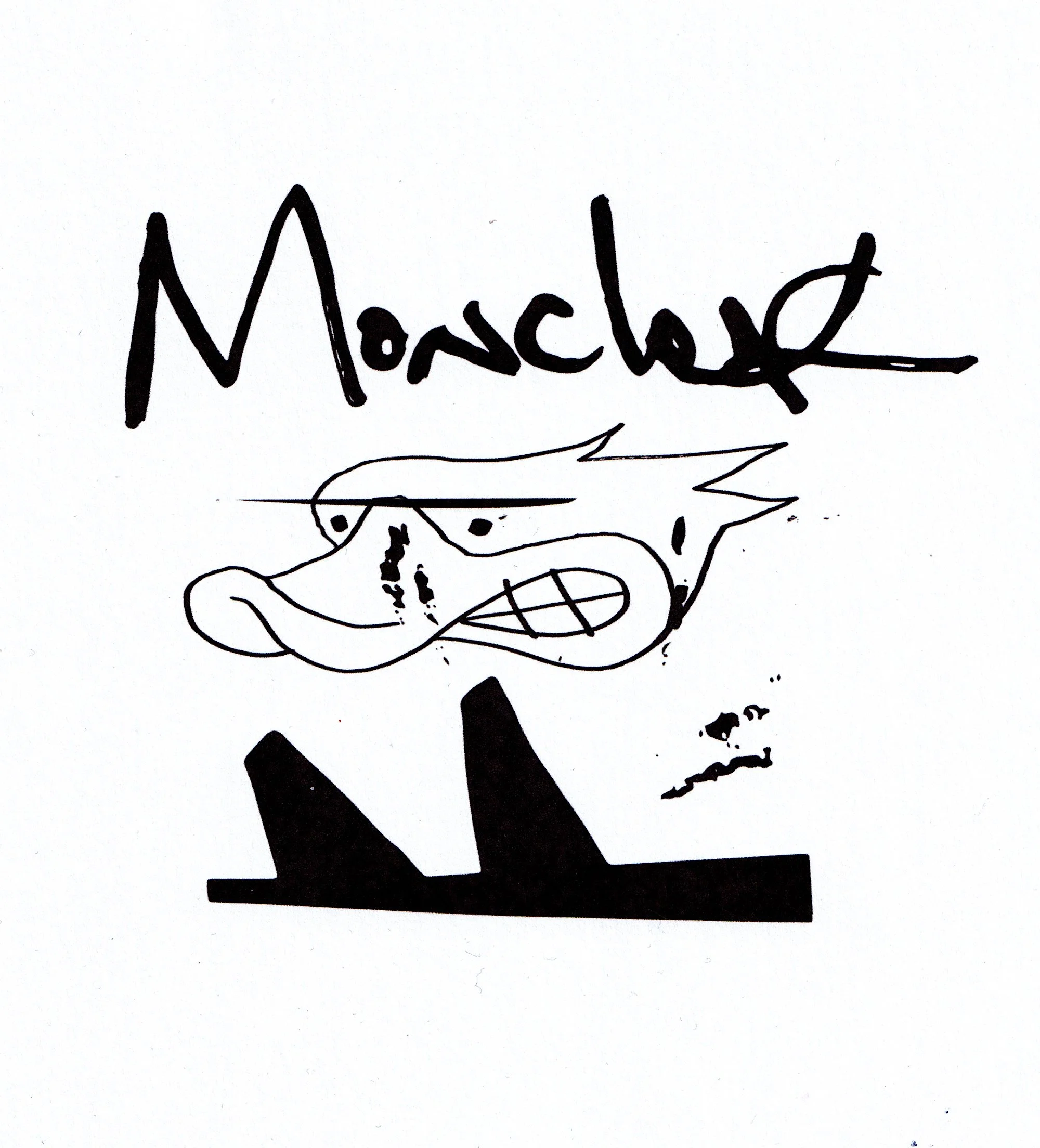 Placed print for Moncler