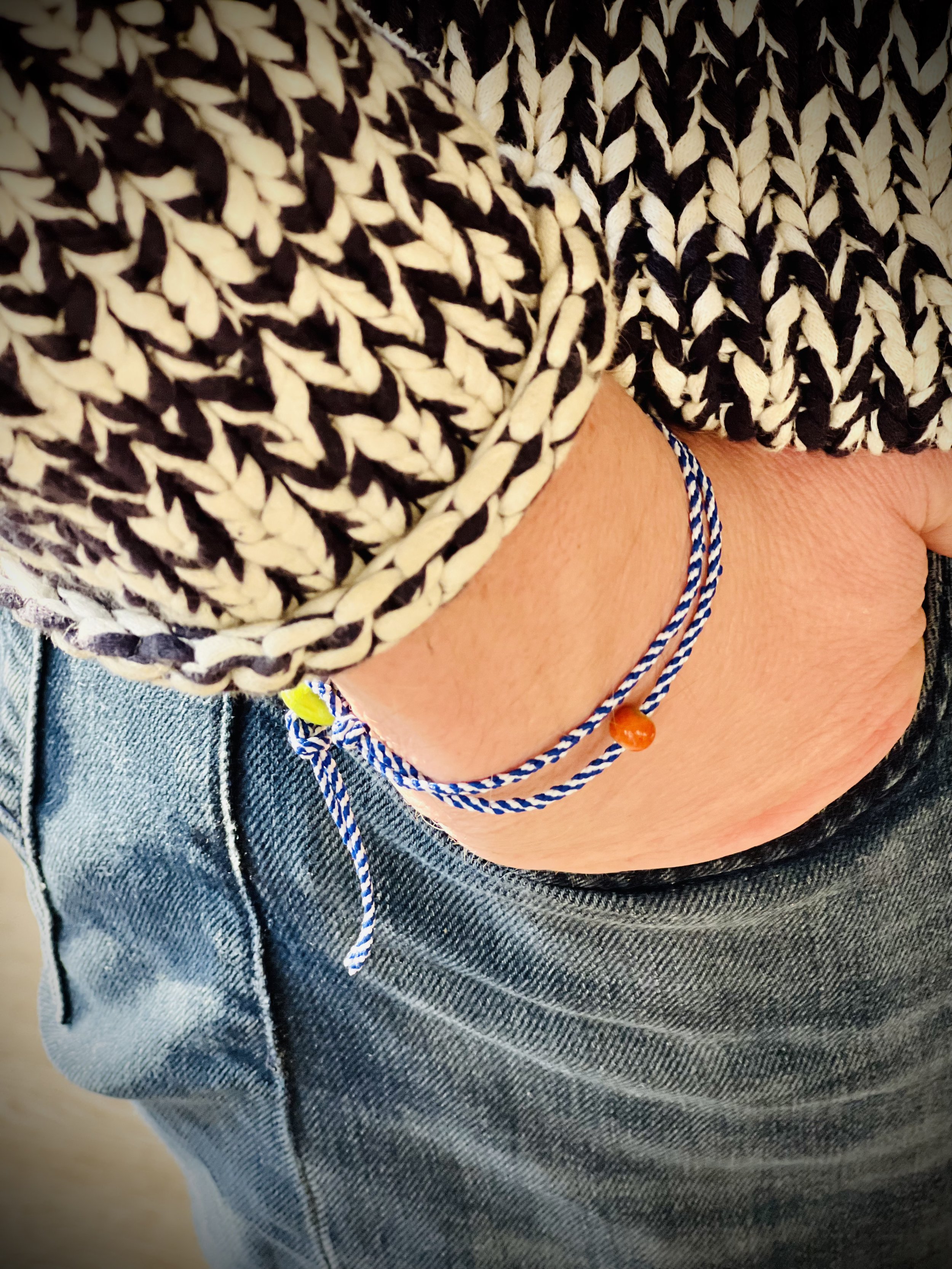 Schickes Unisex-Armband, nachhaltig handgefertigt, zeitloses Design für jeden Stil.