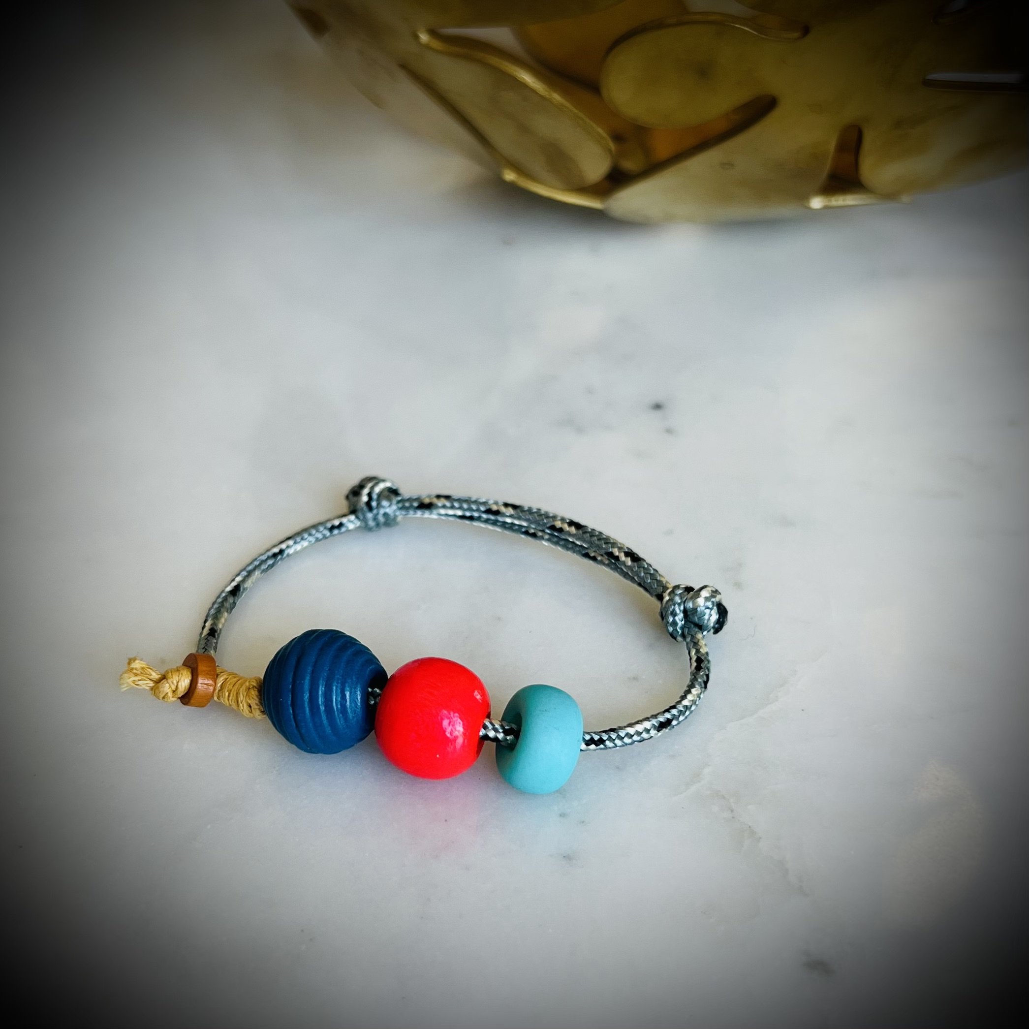 Beach Kid, rot-blau-türkis