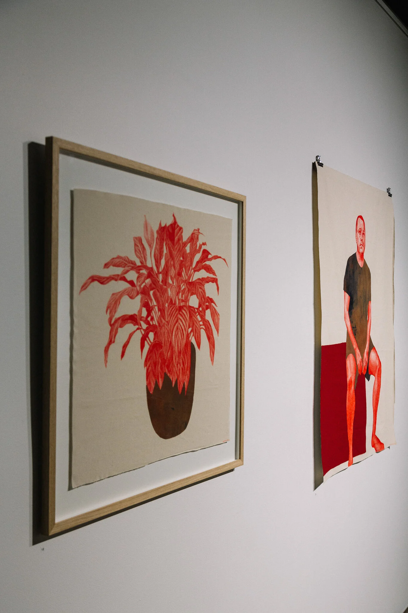 Installation view of "Running Towards Home", 2021 at Praxis ARTSPACE, Adelaide. Photography by Thomas Mccammon.