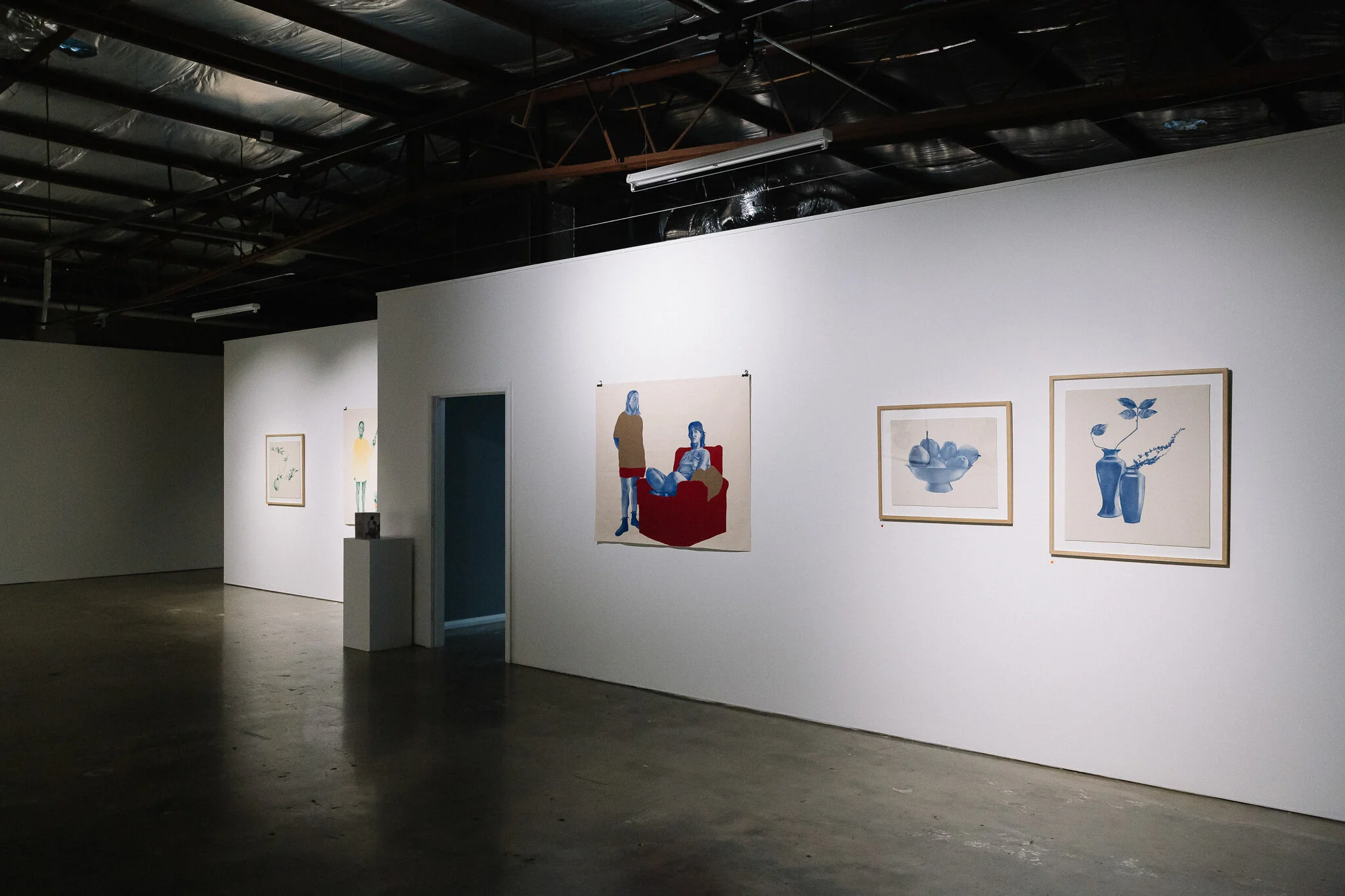 Installation view of "Running Towards Home", 2021 at Praxis ARTSPACE, Adelaide. Photography by Thomas Mccammon.