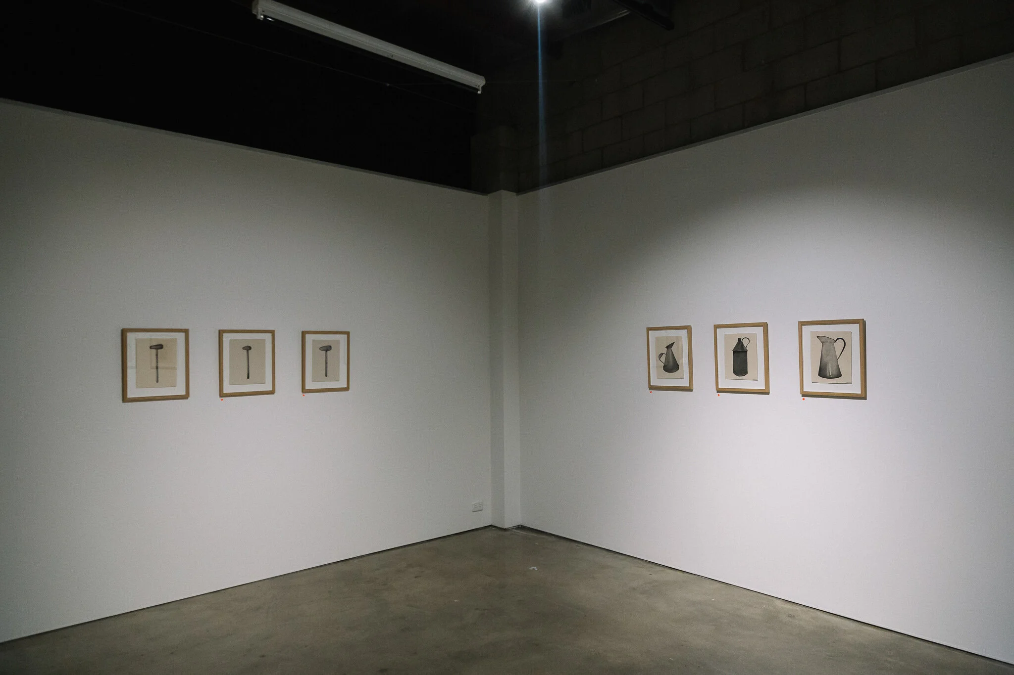 Installation view of "Running Towards Home", 2021 at Praxis ARTSPACE, Adelaide. Photography by Thomas Mccammon.