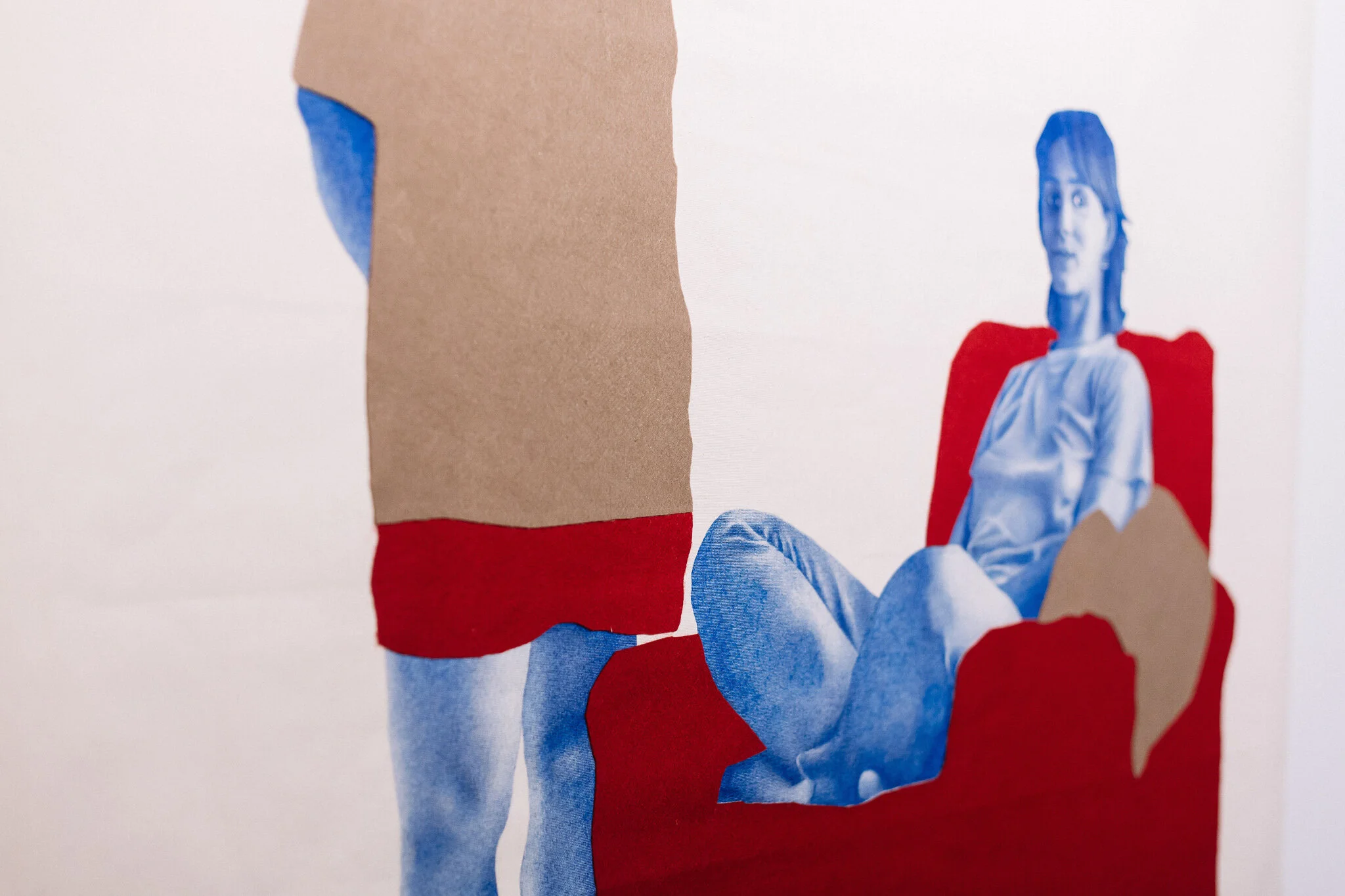 Installation view of "Running Towards Home", 2021 at Praxis ARTSPACE, Adelaide. Photography by Thomas Mccammon.