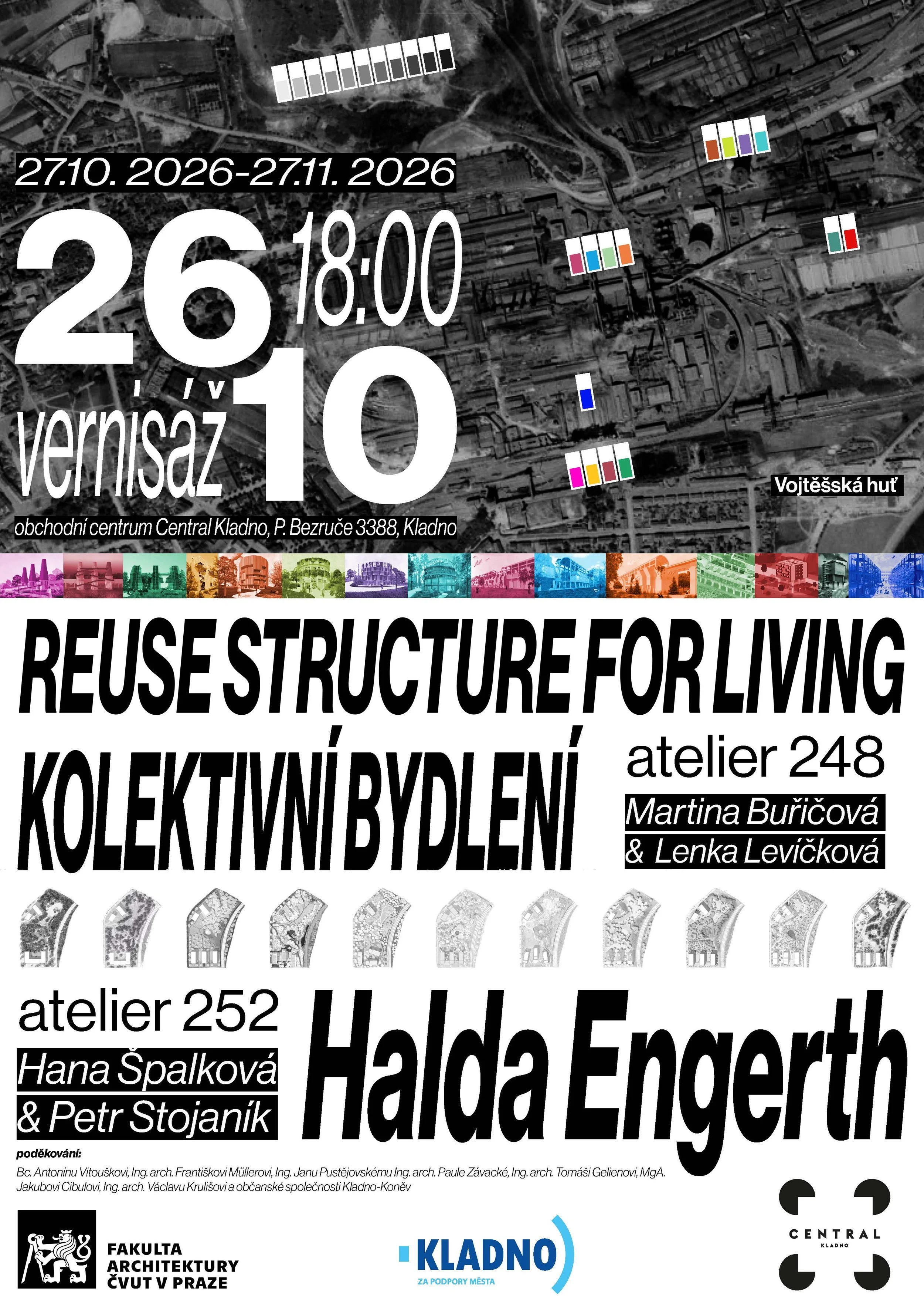 REUSE STRUCTURE FOR LIVING/ KOLEKTIVNÍ BYDLENÍ POLDI KLADNO