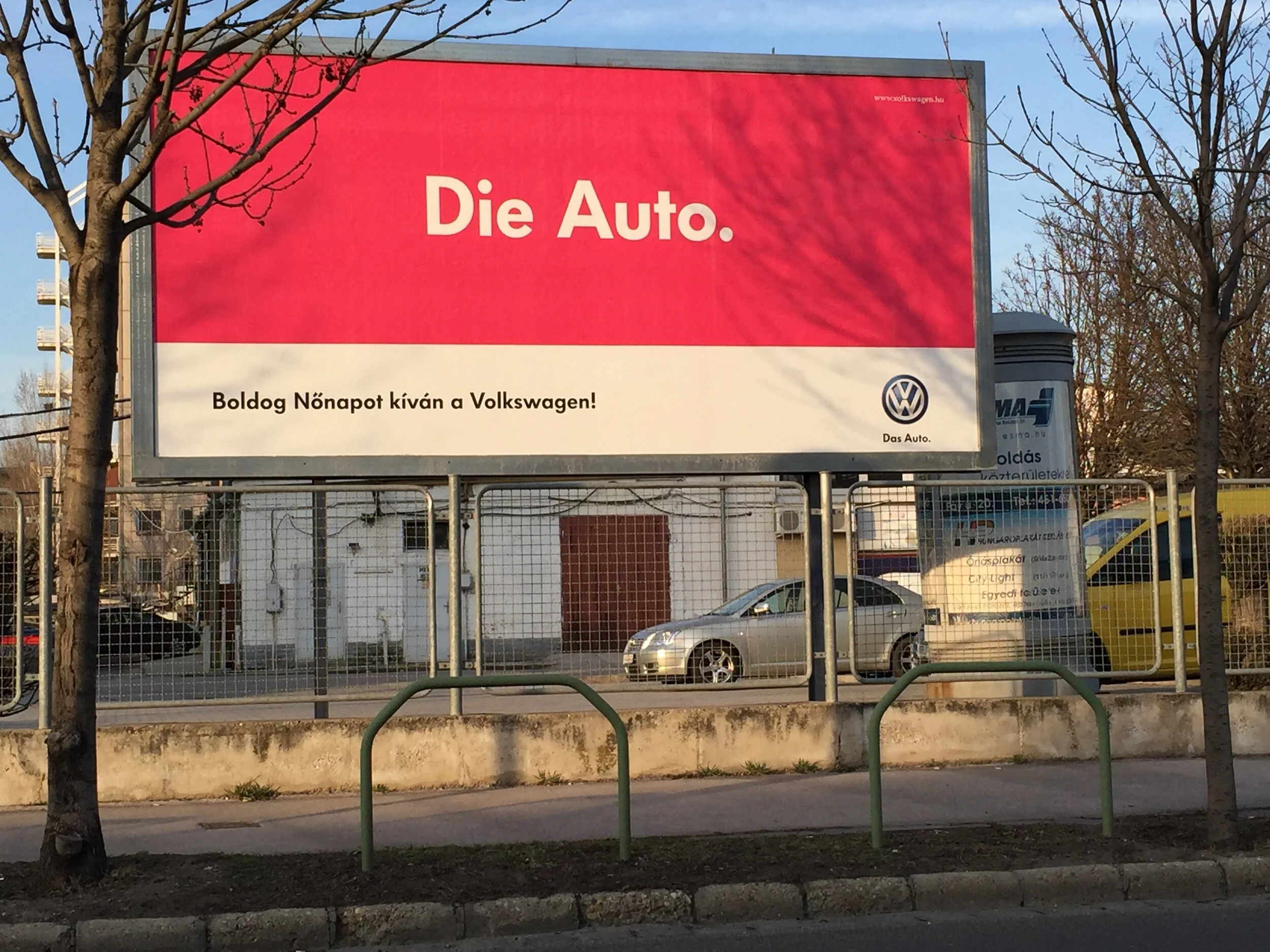 Our straightforward billboard campaign was running during International Women’s day in 2015 all over Hungary.