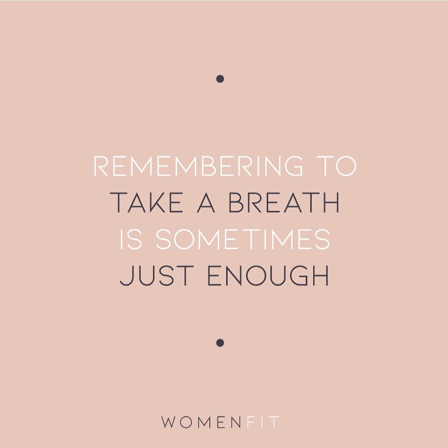 It&rsquo;s 💯 ok to have done nothing else but breathe today. 
Sometimes the to do list goes to S**t and our superwomen tendencies have to be briefly put on hold. 
Take a breathe, step back and remember there is always a next time 💫
&bull;
&bull;
&b