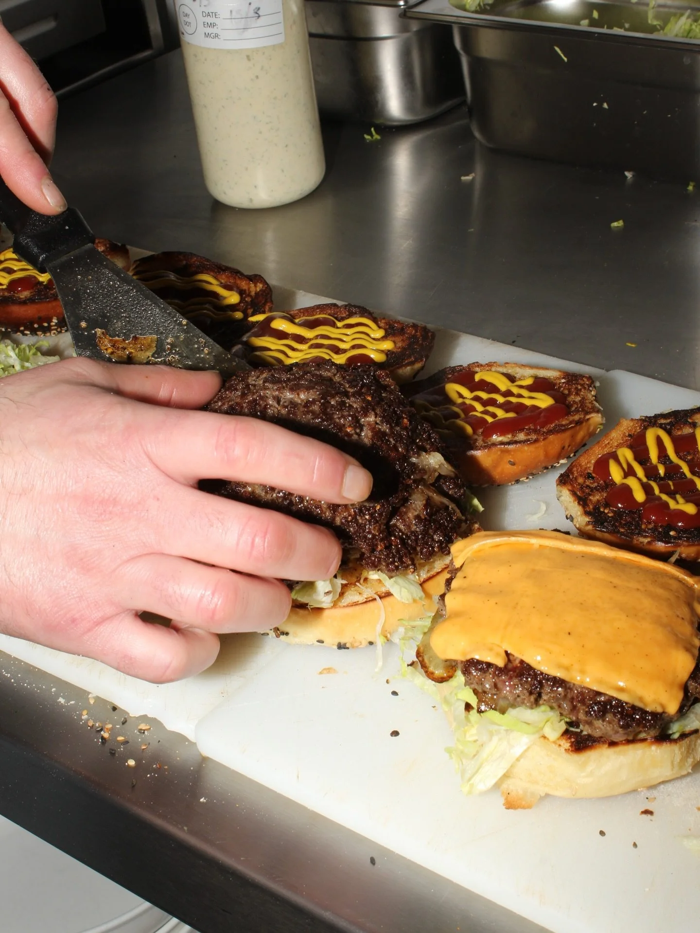 This post has been brought to you by Burgers, Oysters &amp; Wine 🍔🦪🍷

Watch this space for future dates.

Pizza night tmrw btw. Check our pinned posts for latest plots