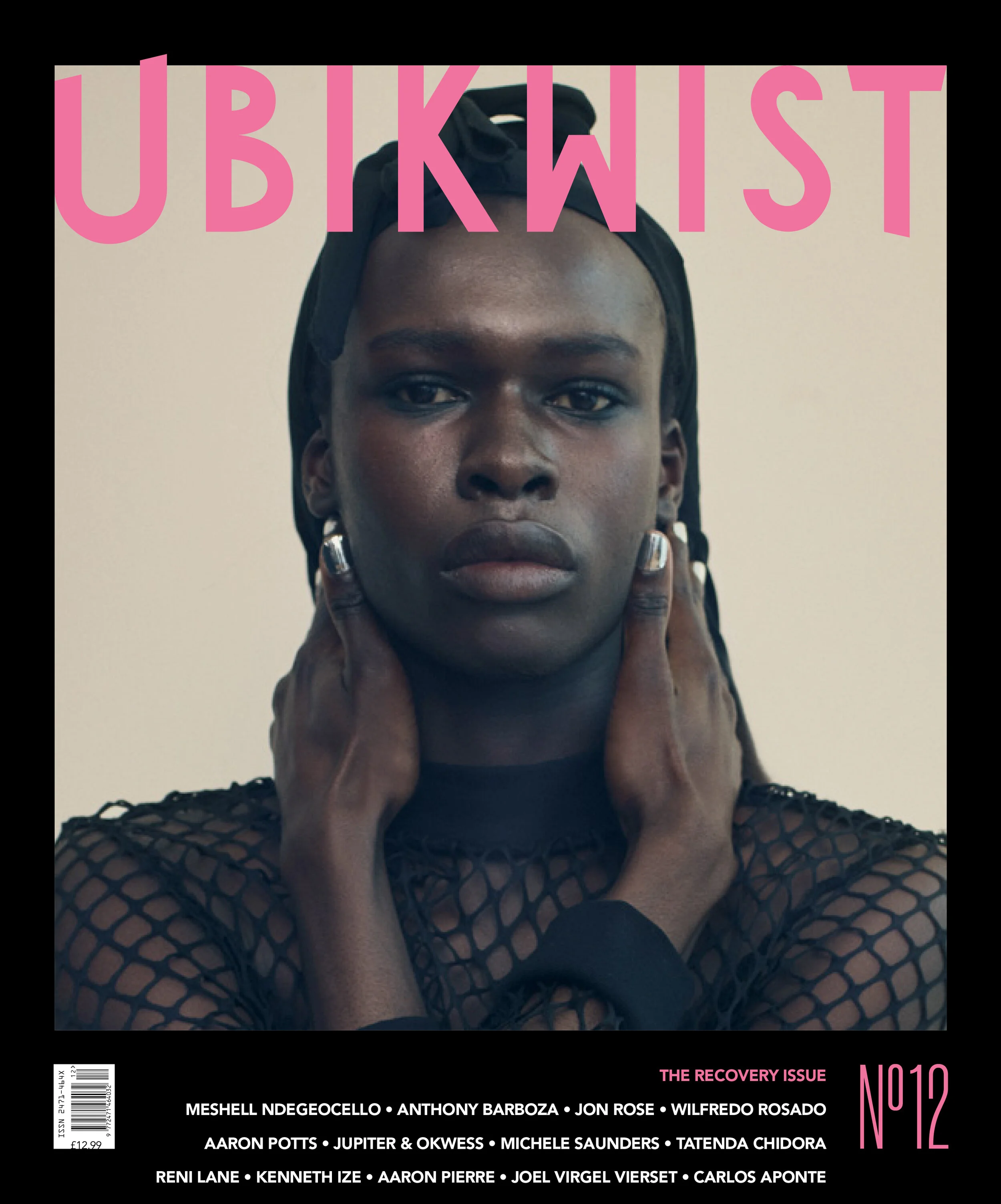 Emmanuel covering the latest issue of Ubikwist  Mag