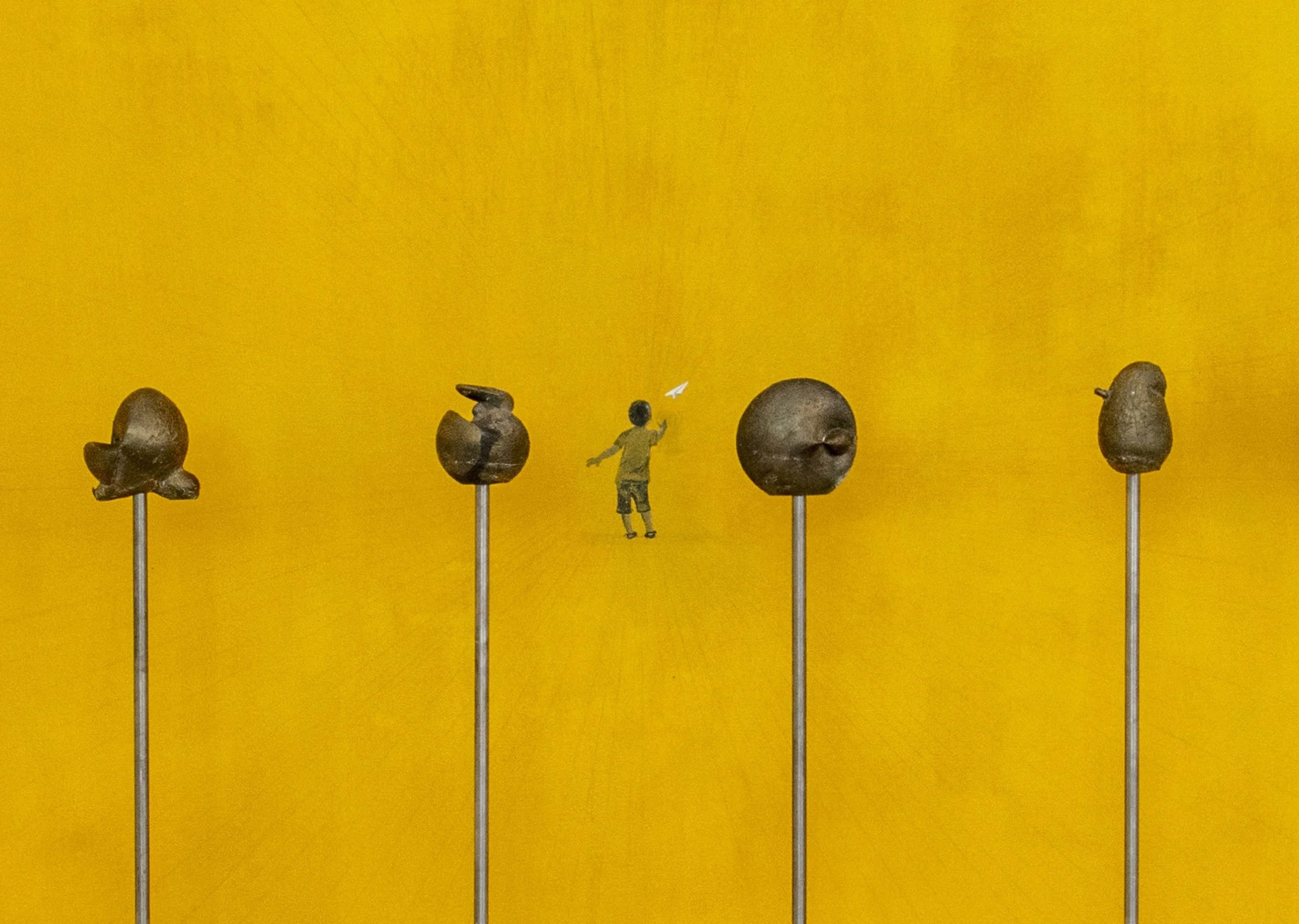 a boy who lost an eye