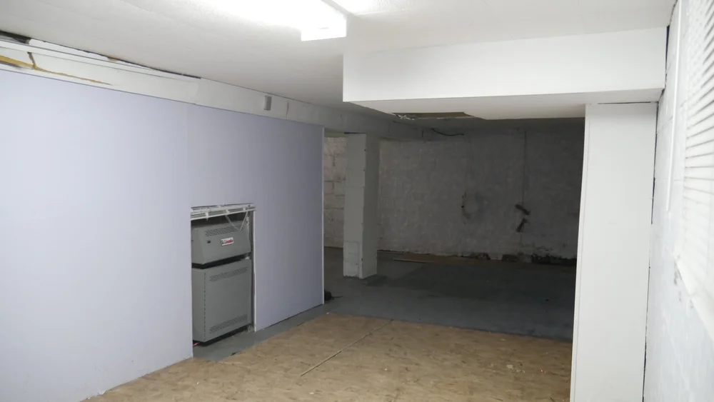 Basement before Renovations