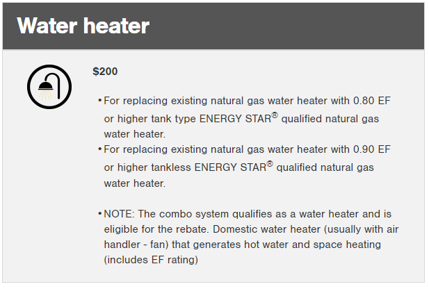  Water heater upgrade 