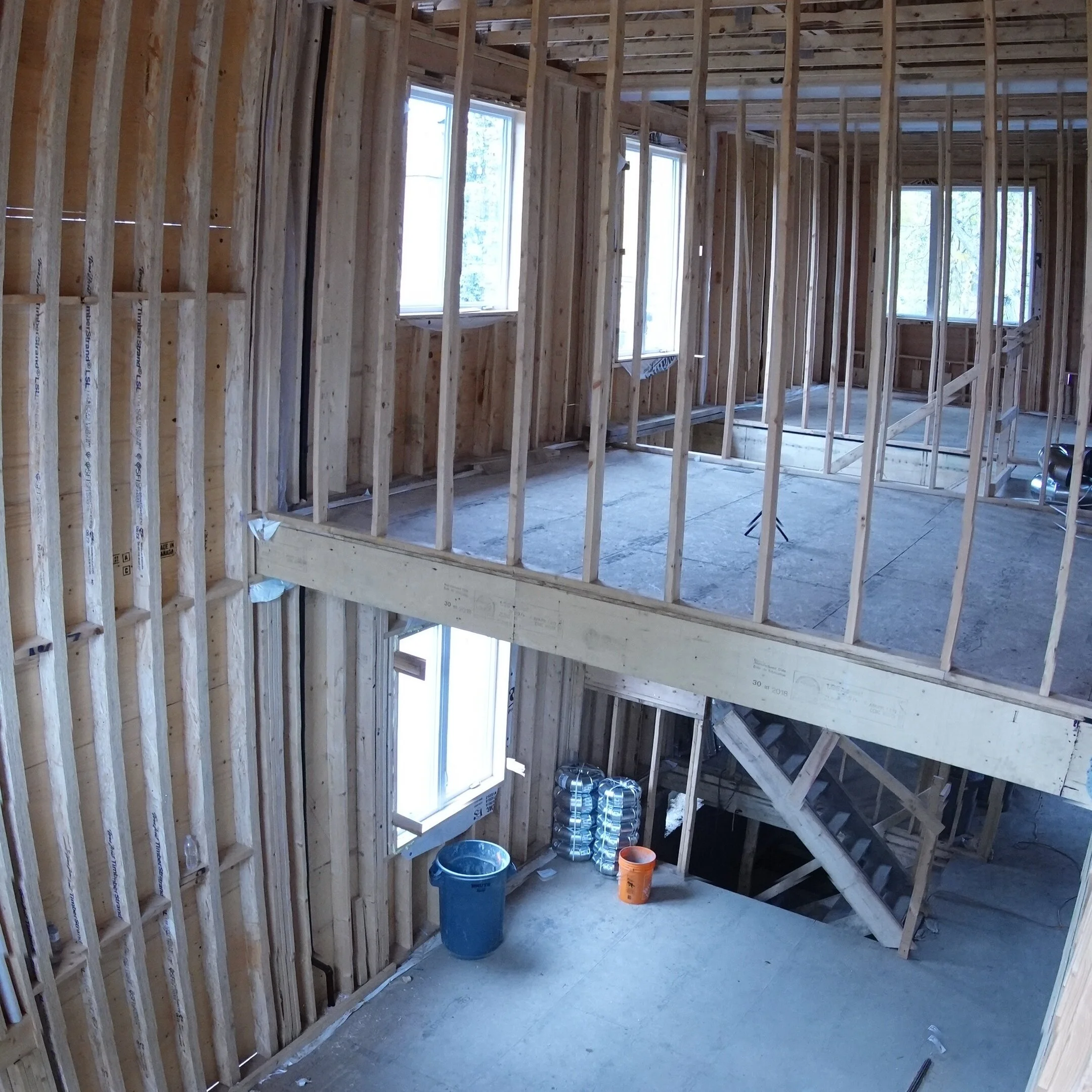 Timelapse of New Home Framing