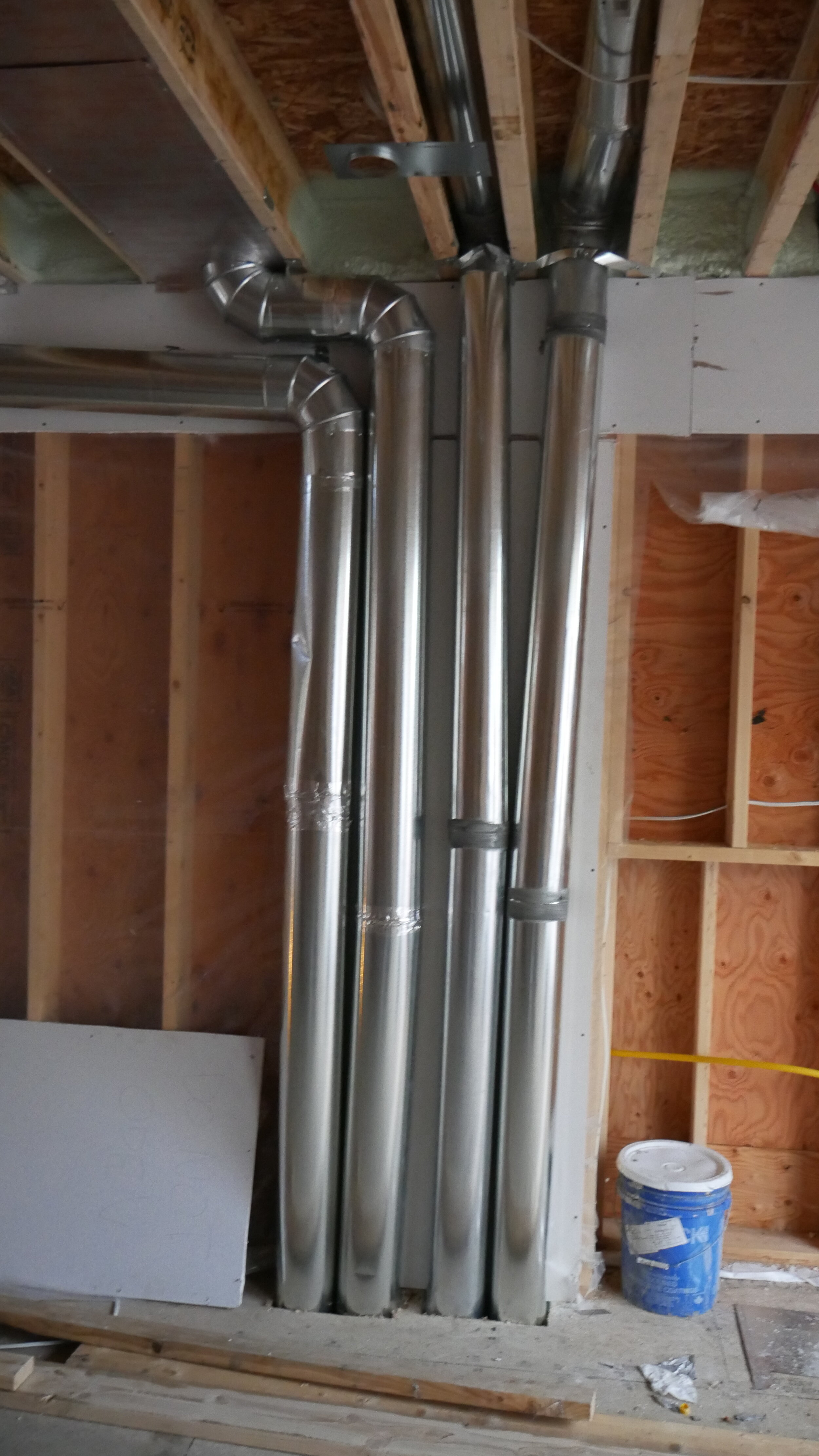 HVAC Rough-in East York Home Build