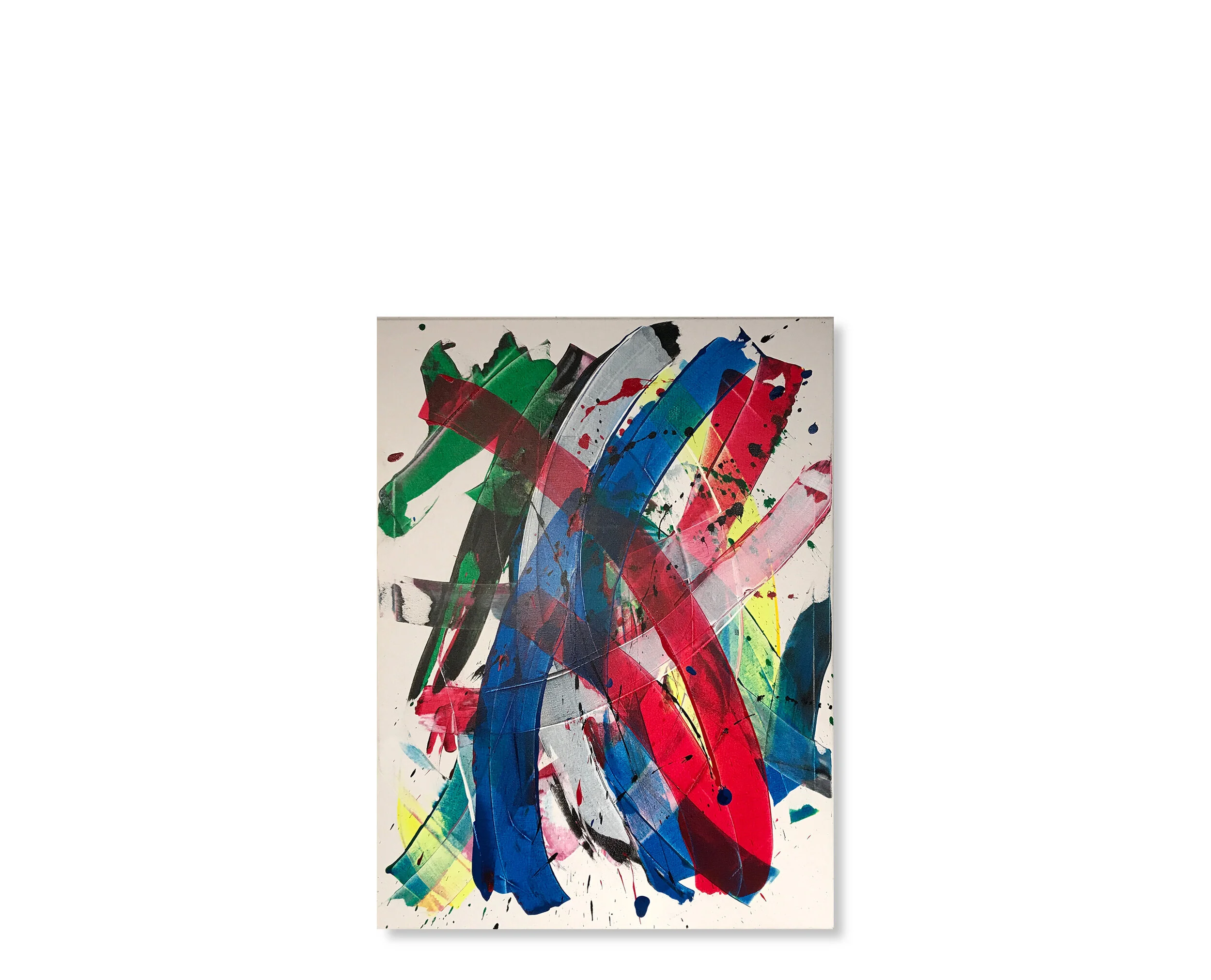 Title: SHI. 2019. Acrylic on canvas. 30 x 40.