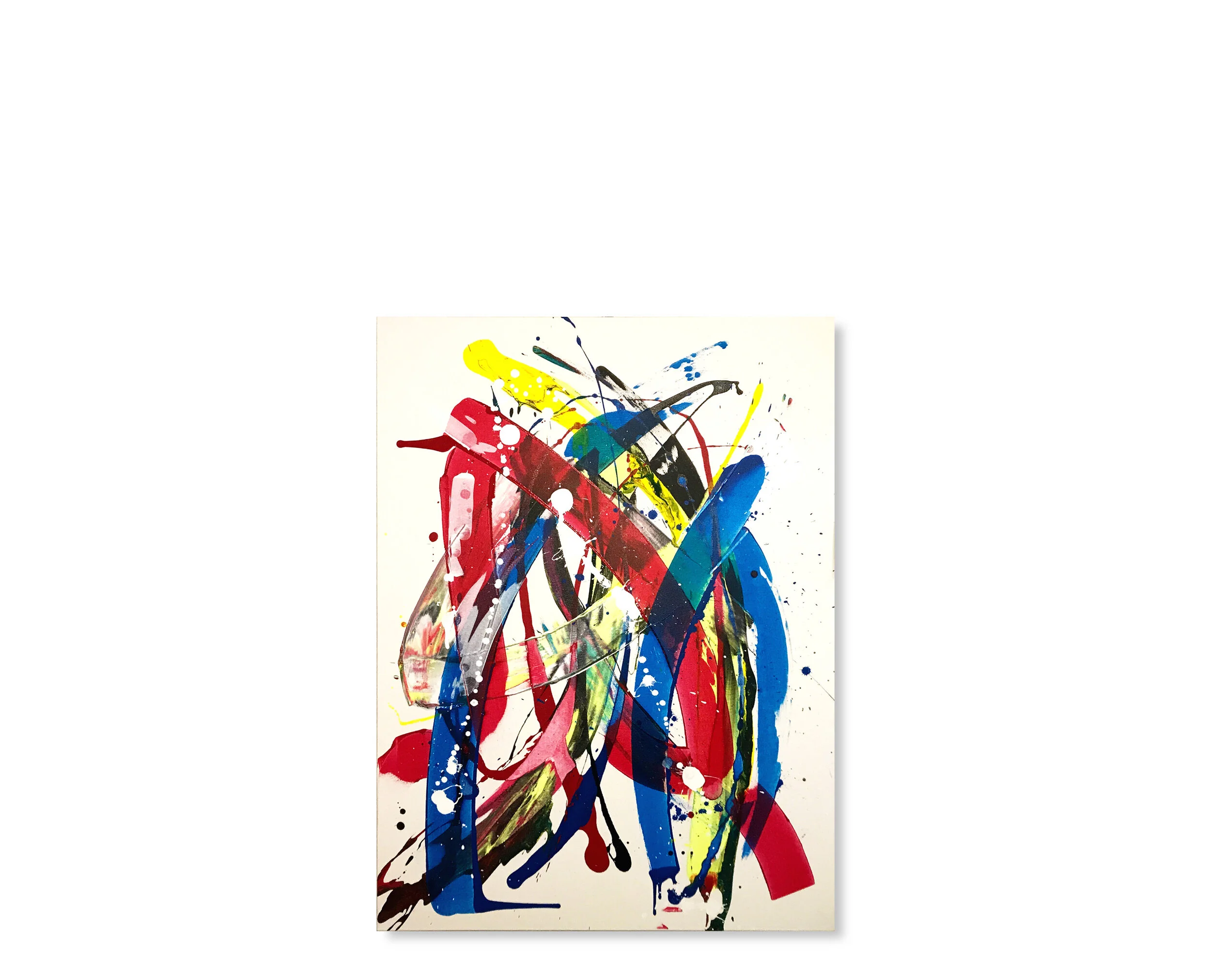 Title: JU-ICHI. 2019. Acrylic on canvas. 30 x 40.