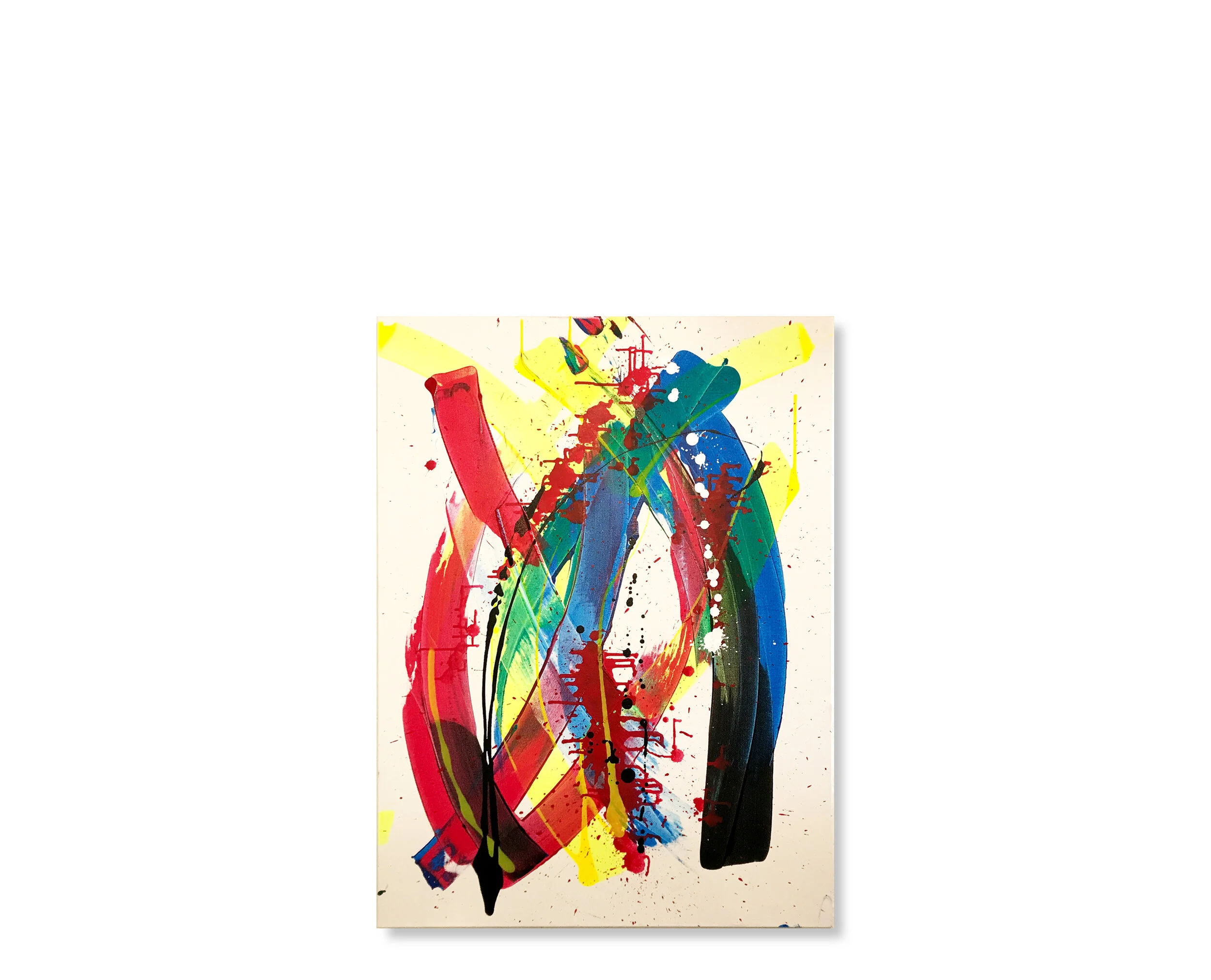 Title: JU-NI. 2019. Acrylic on canvas. 30 x 40.