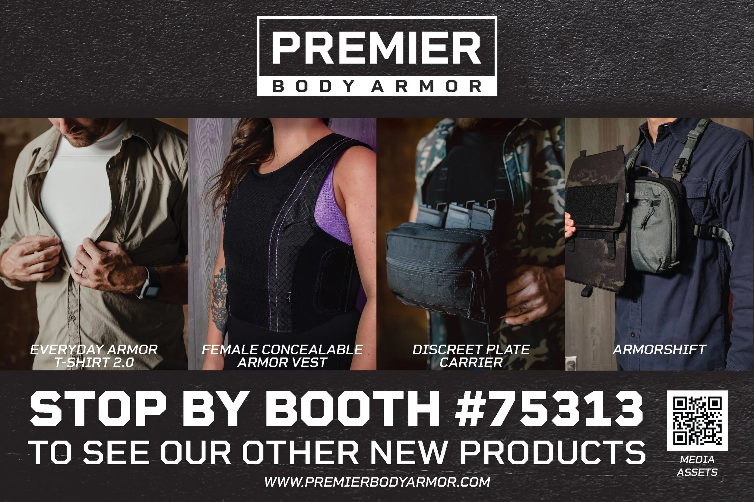 Premier Body Armor to Present New Products at SHOT Show 2023 — Murray