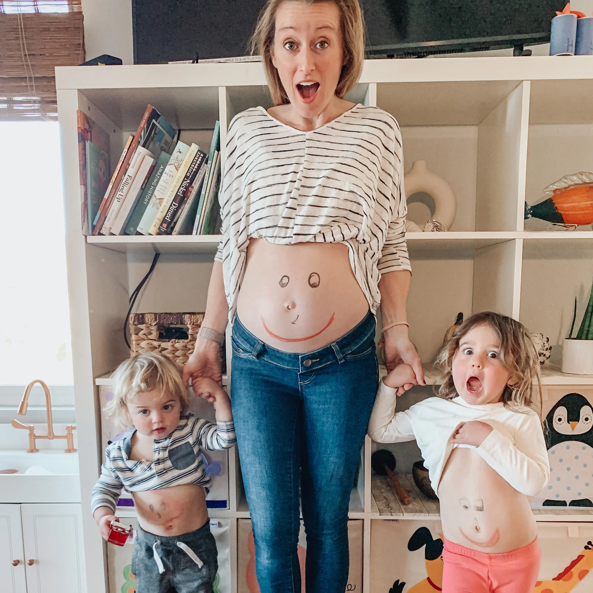Guess what... We're pregnant!!!