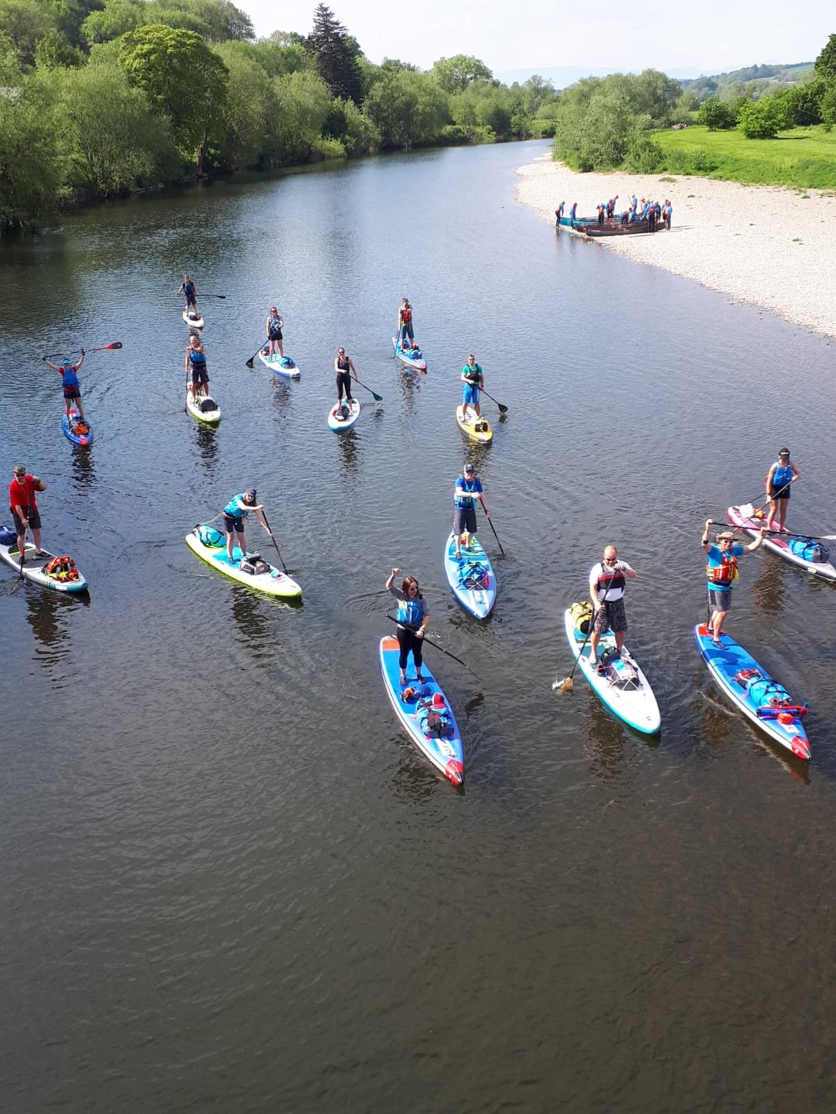 Water Sports on the River Wye