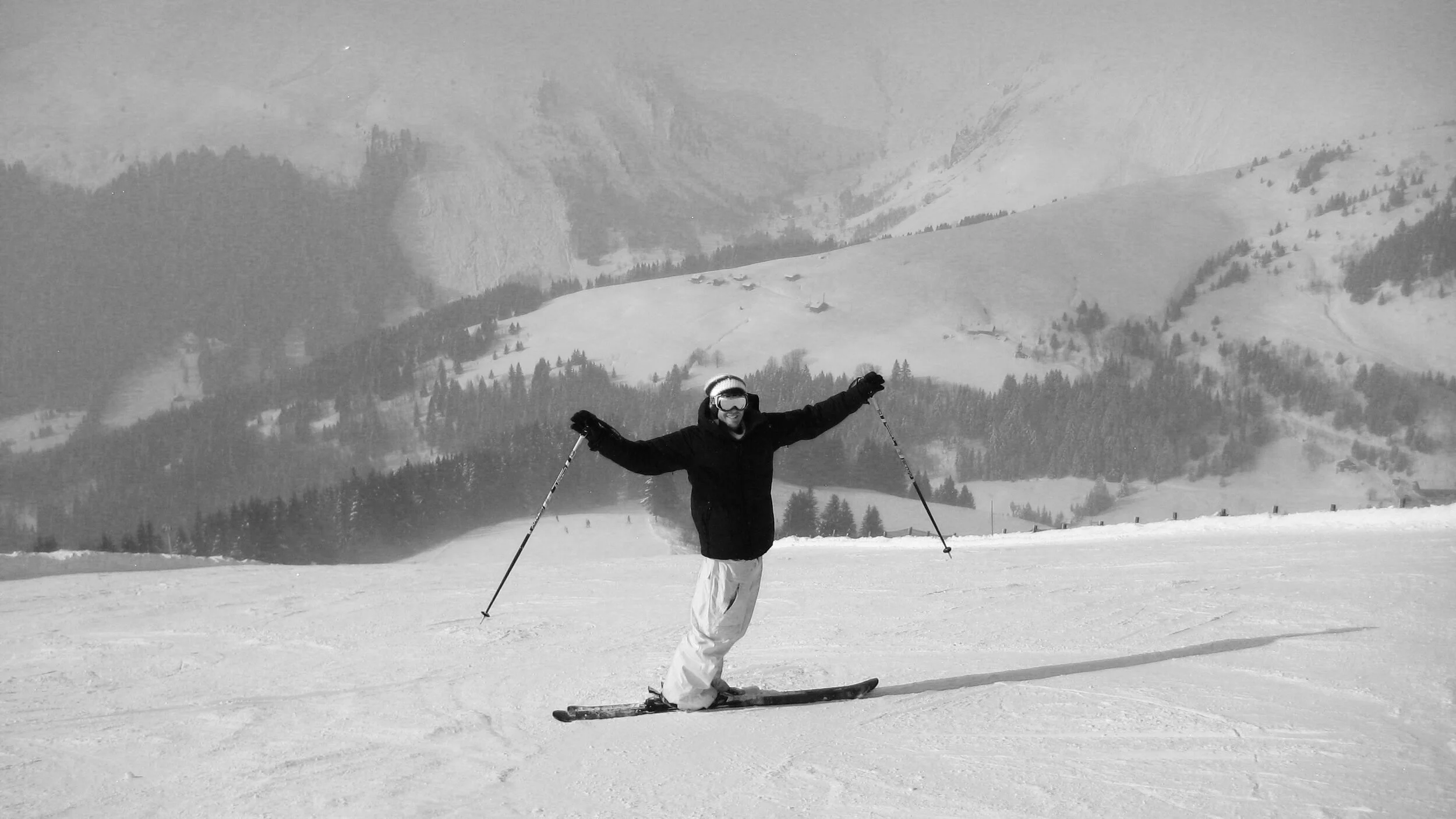 Olly Carter ski guiding Morzine mountains - play reignites men's spark