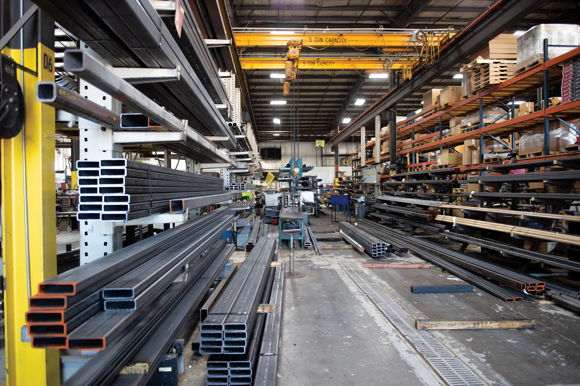 Steel at Cemen Tech in Indianola