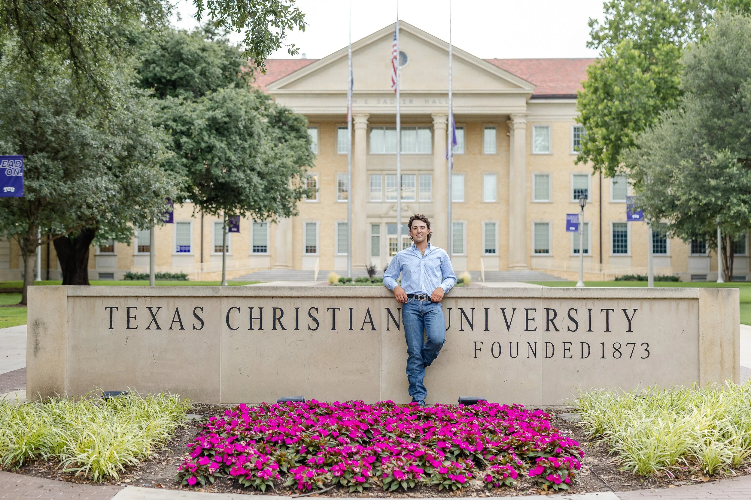 TCU Football Graduation Photos