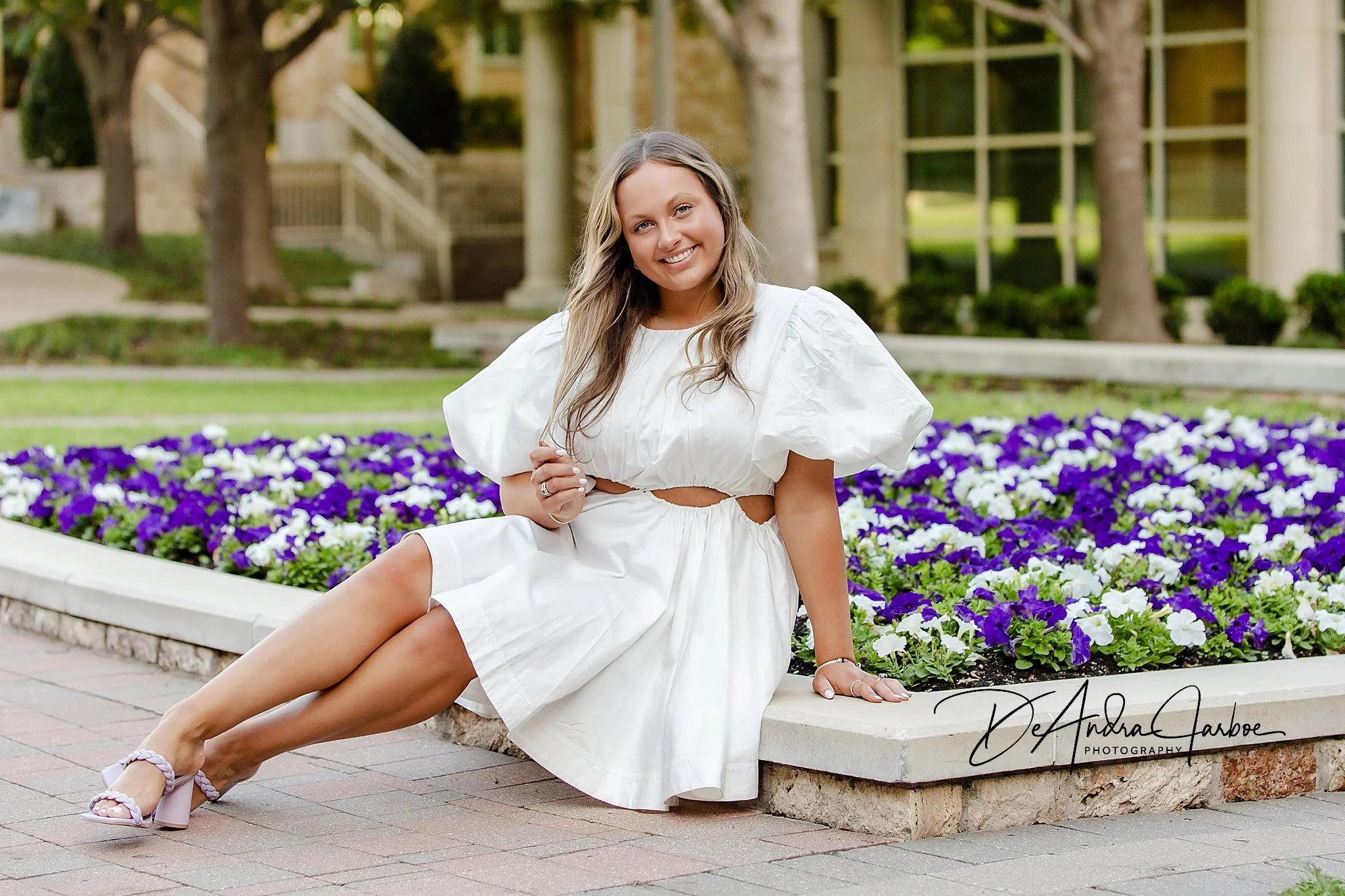 Emily's College Senior Girl Session at Texas Christian University
