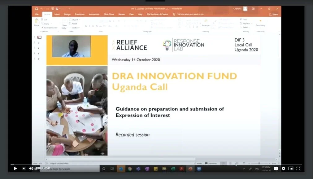 Uganda - DRA Call — Response Innovation Lab