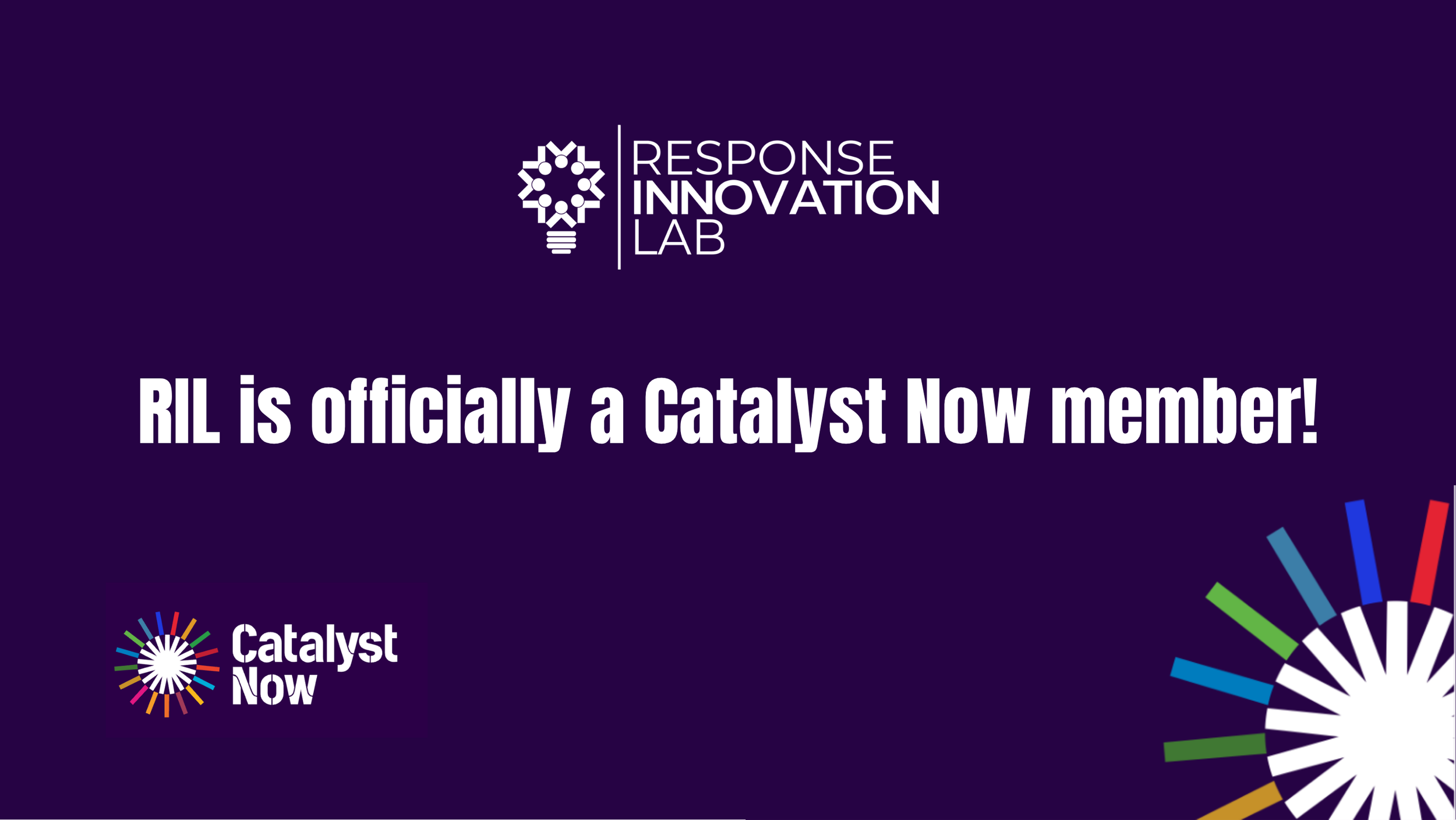 Response Innovation Lab Joins Catalyst Now as an Official Member