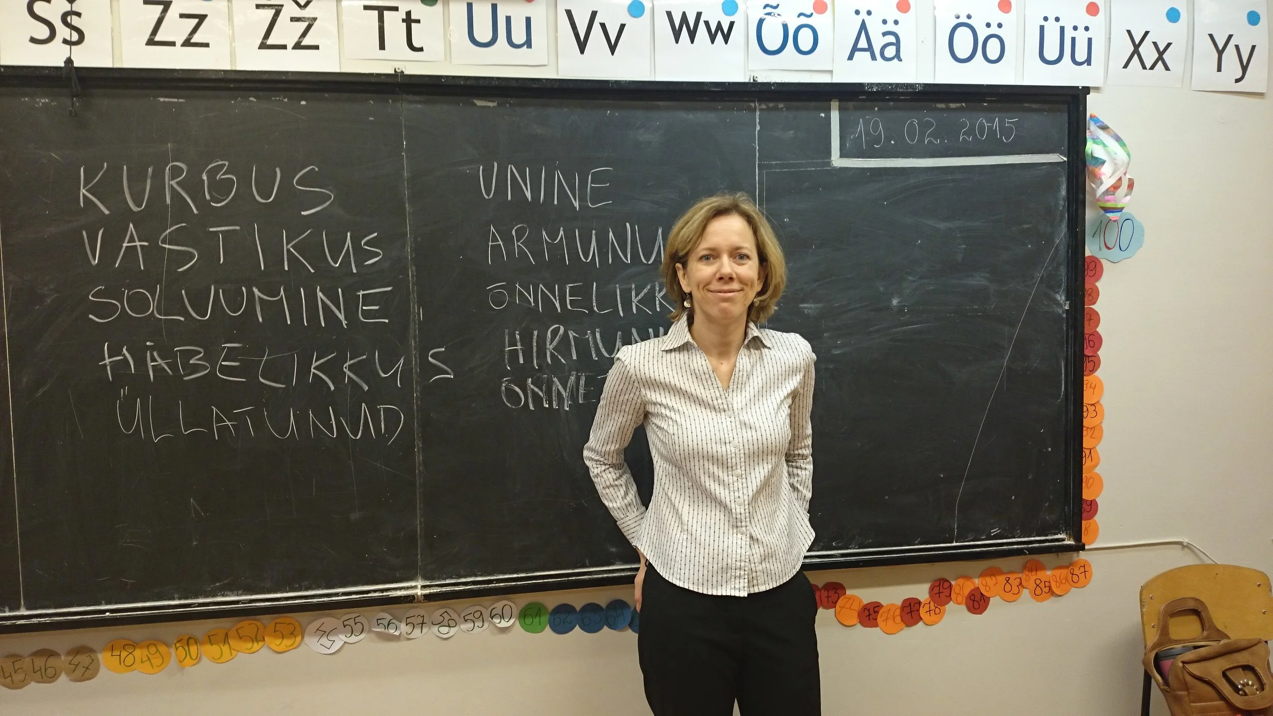 (Külalis)õpetaja kingades