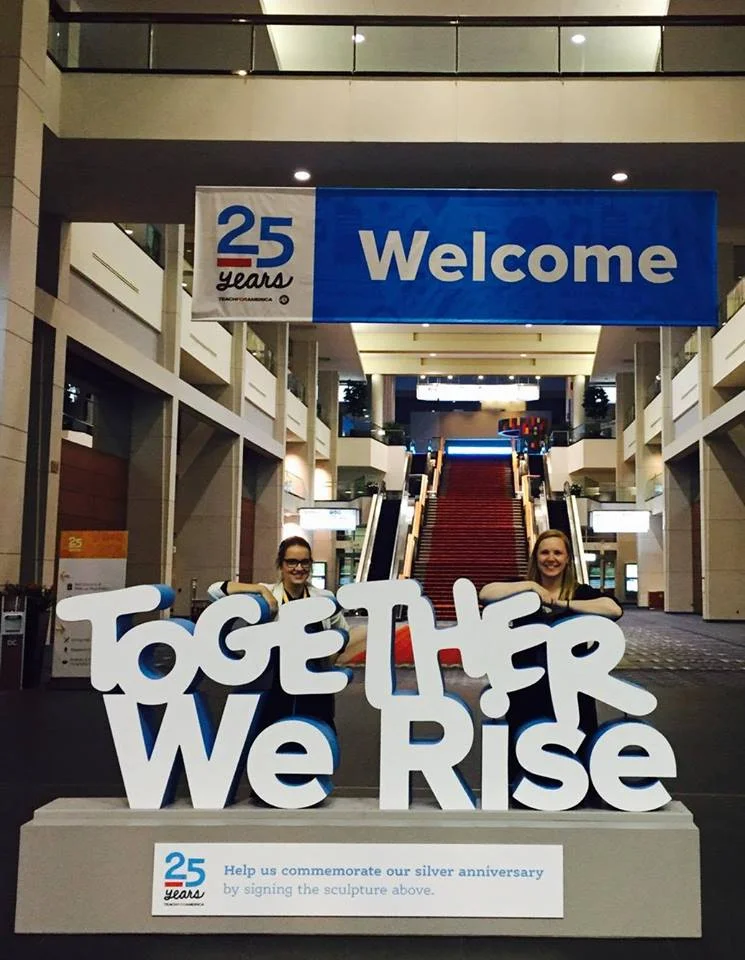 Laura ja Iiris USAst: Teach For All´i vilistlaskonverentsi I päev