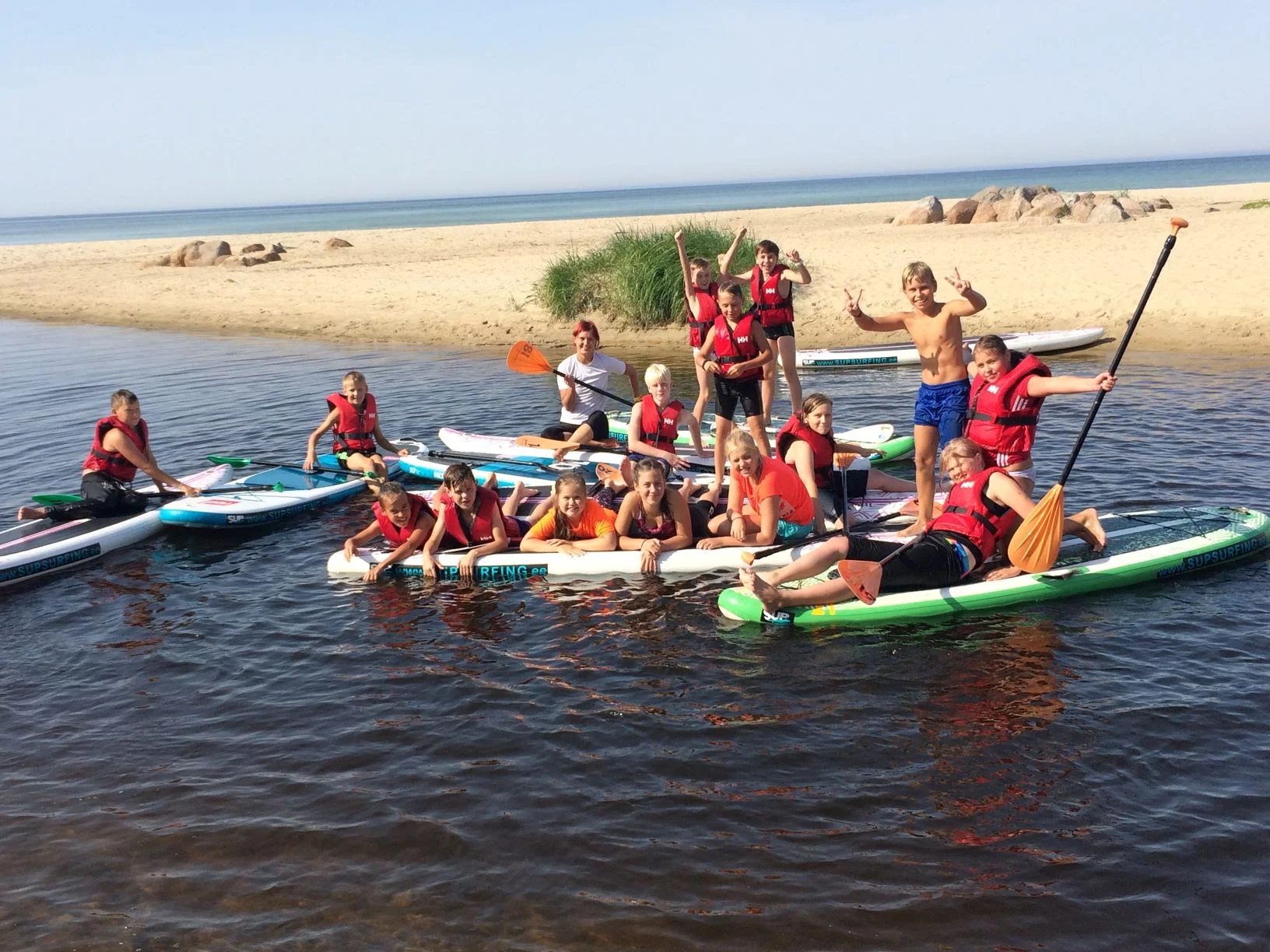 "Tegelikult on nii mõttetu telos olla, kui me oleme nii ilusas ja ägedas kohas ..."